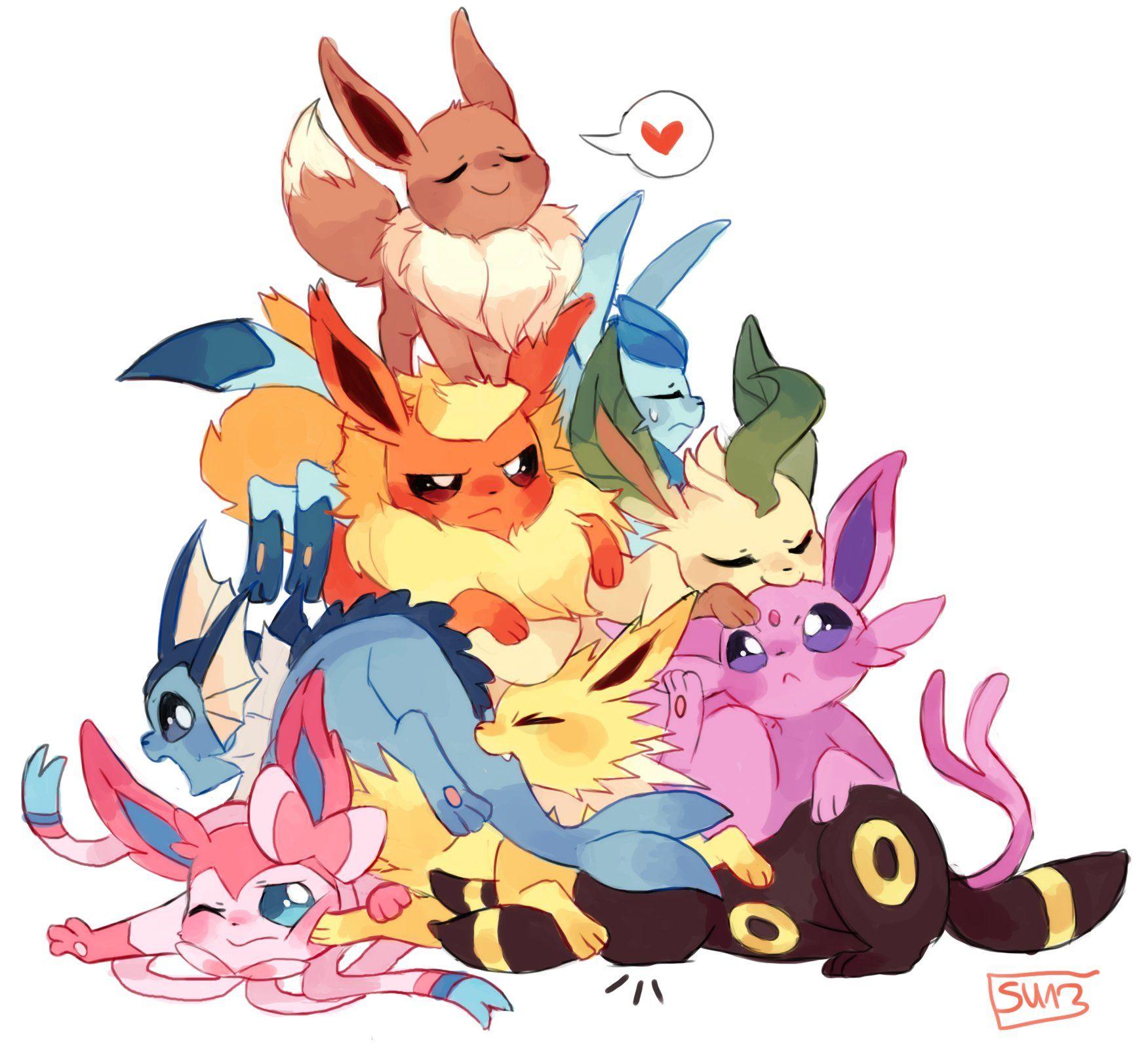 1751x1594 Pokemon Eevee Vaporeon wallpaperx1594