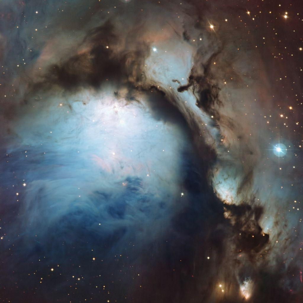 1024x1024 Blue Hole Nebula 1 iPad Wallpaper and iPad 2 Wallpaper