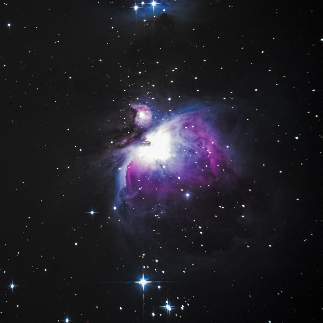 1280x1280 Download wallpaper 1280x1280 nebula, space, constellation, astronomy, galaxy ipad, ipad ipad mini for parallax HD background