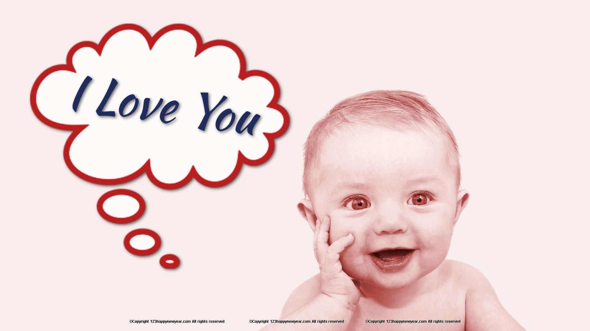 i love u baby message