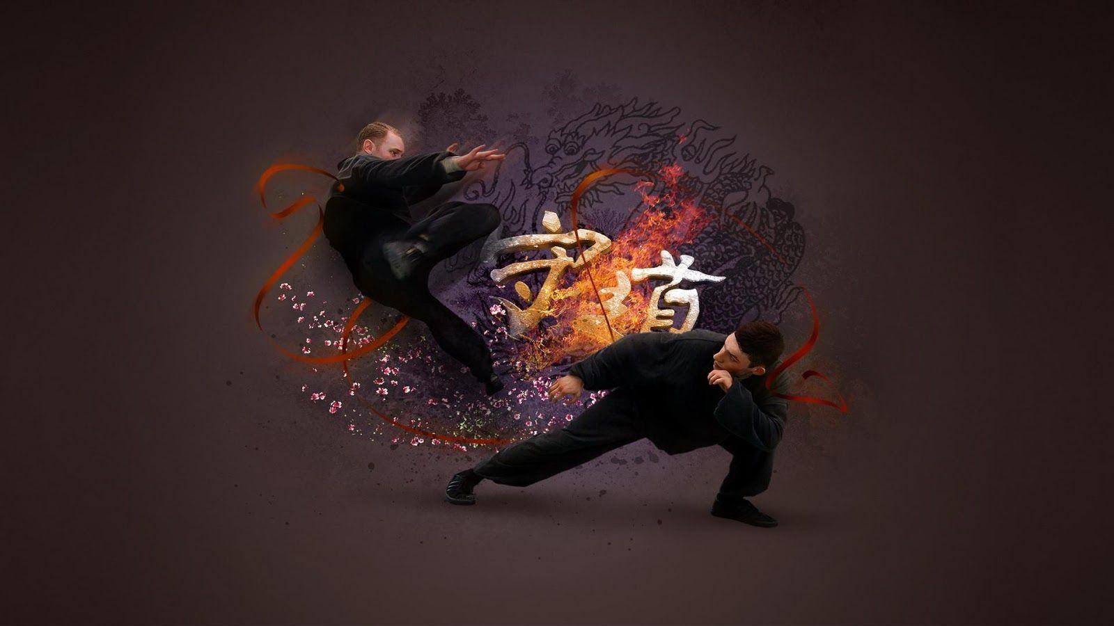 1600x900 Kung Fu Logo Wallpaper