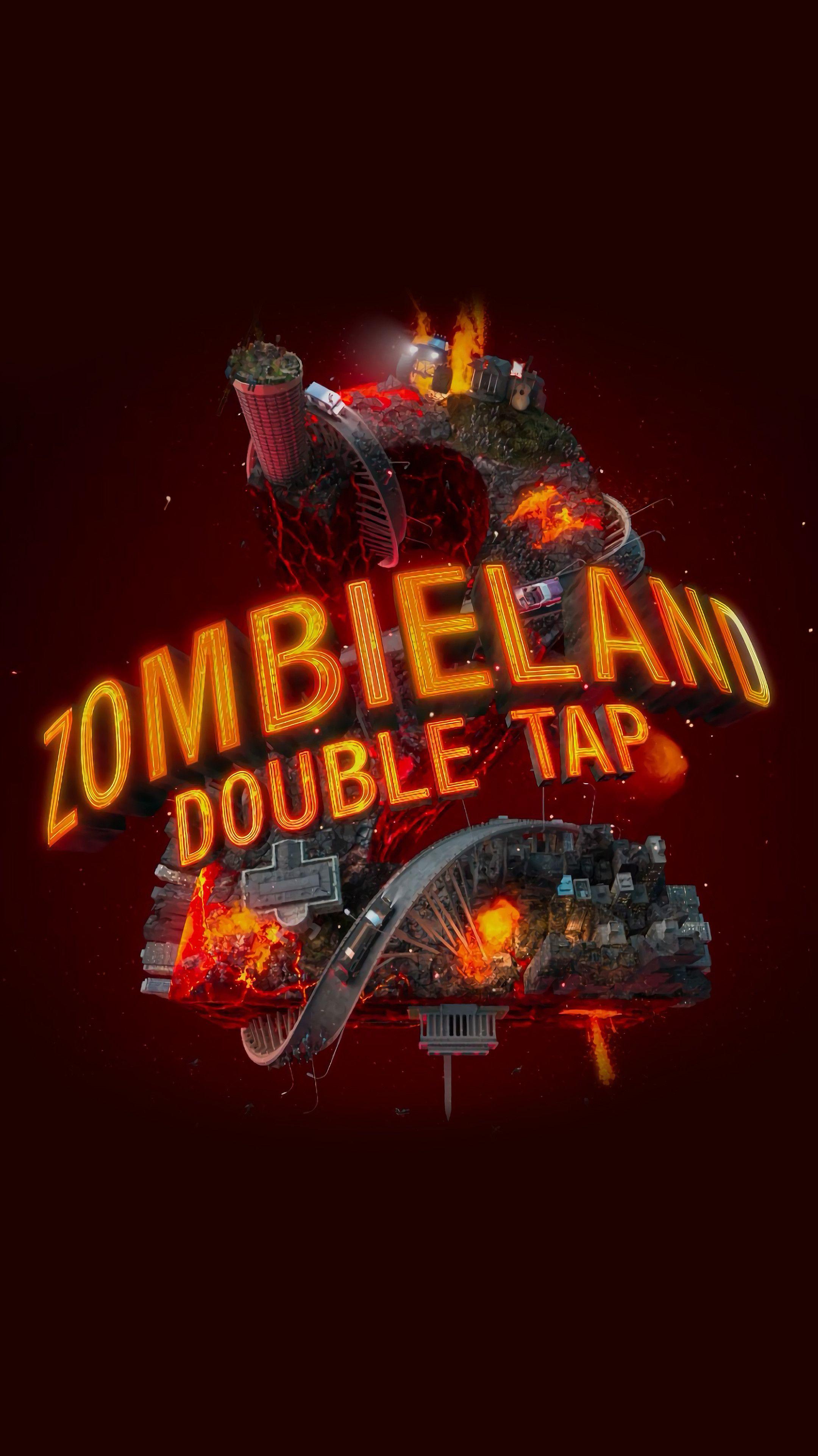 2160x3840 Zombieland 2 Double Tap, Logo, 4K phone HD Wallpaper, Image, Background, Photo and Picture. Mocah.org HD Wallpaper