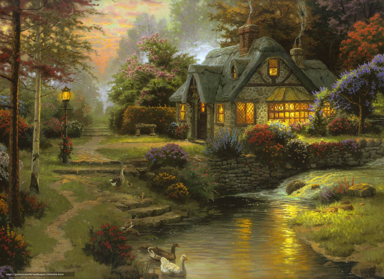 Thomas Kinkade Desktop Wallpapers - Top Free Thomas Kinkade Desktop