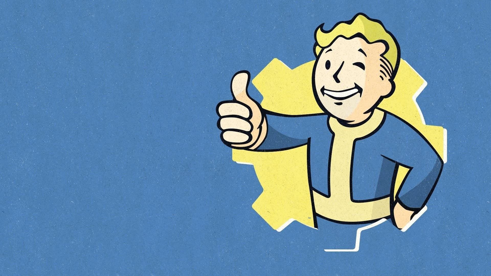 1920x1080 Fallout 4 Vault Boy Wallpaper