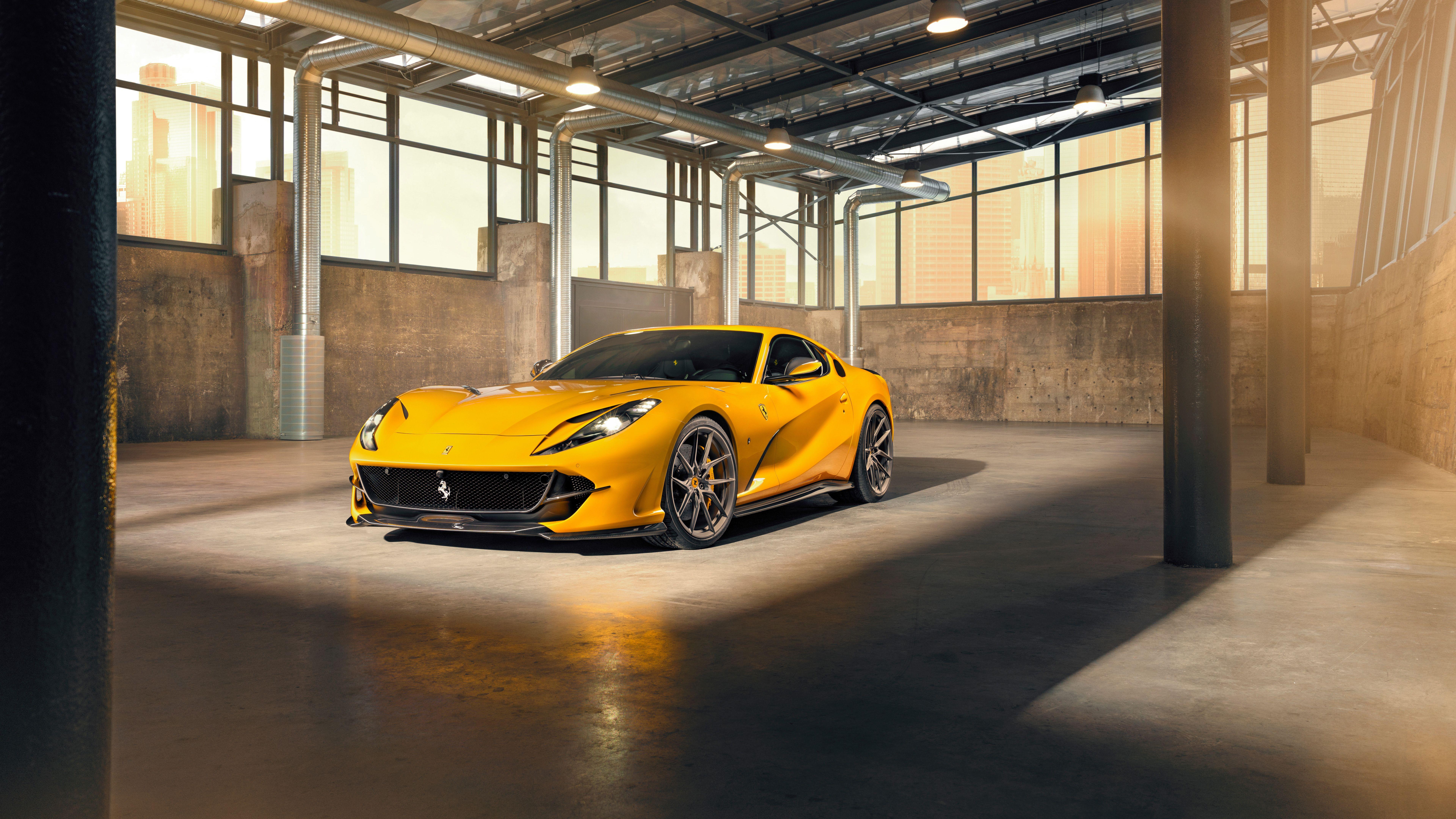 7680x4320 Novitec Ferrari 812 Superfast 2019 4K 8K Wallpaper. HD Car Wallpaper