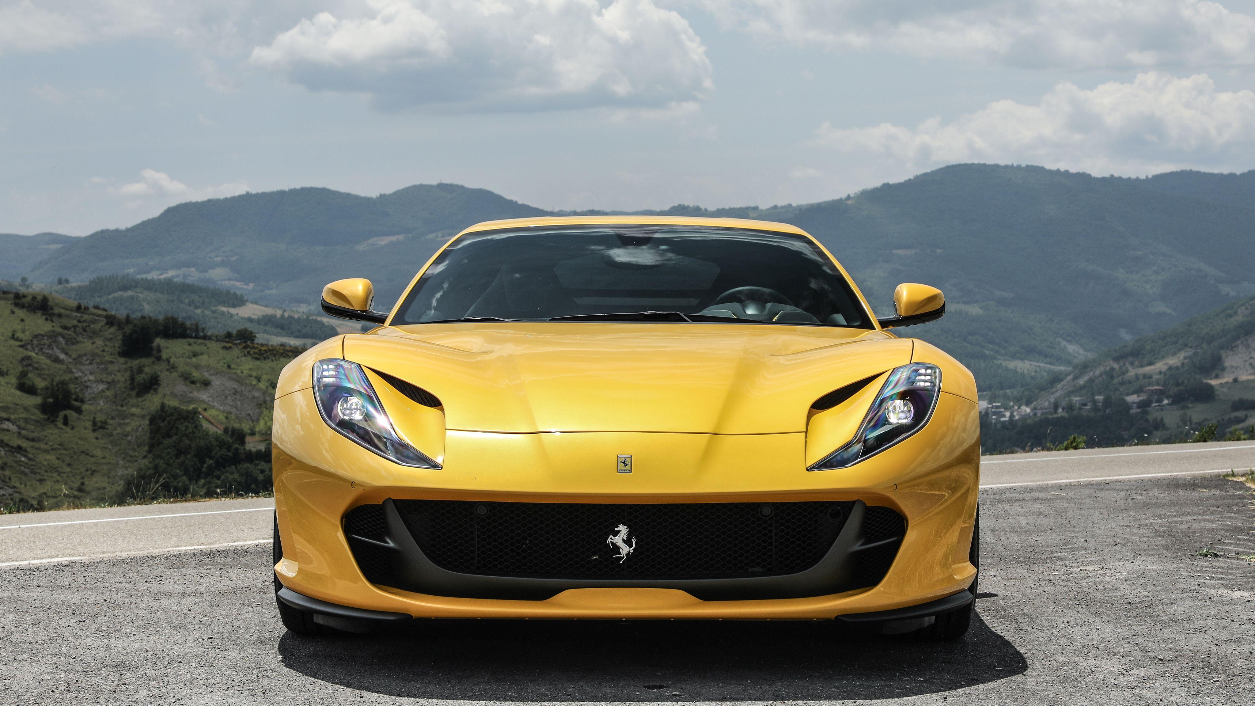 4096x2304 Ferrari 812 Superfast 2018 4K Wallpaper. HD Car Wallpaper