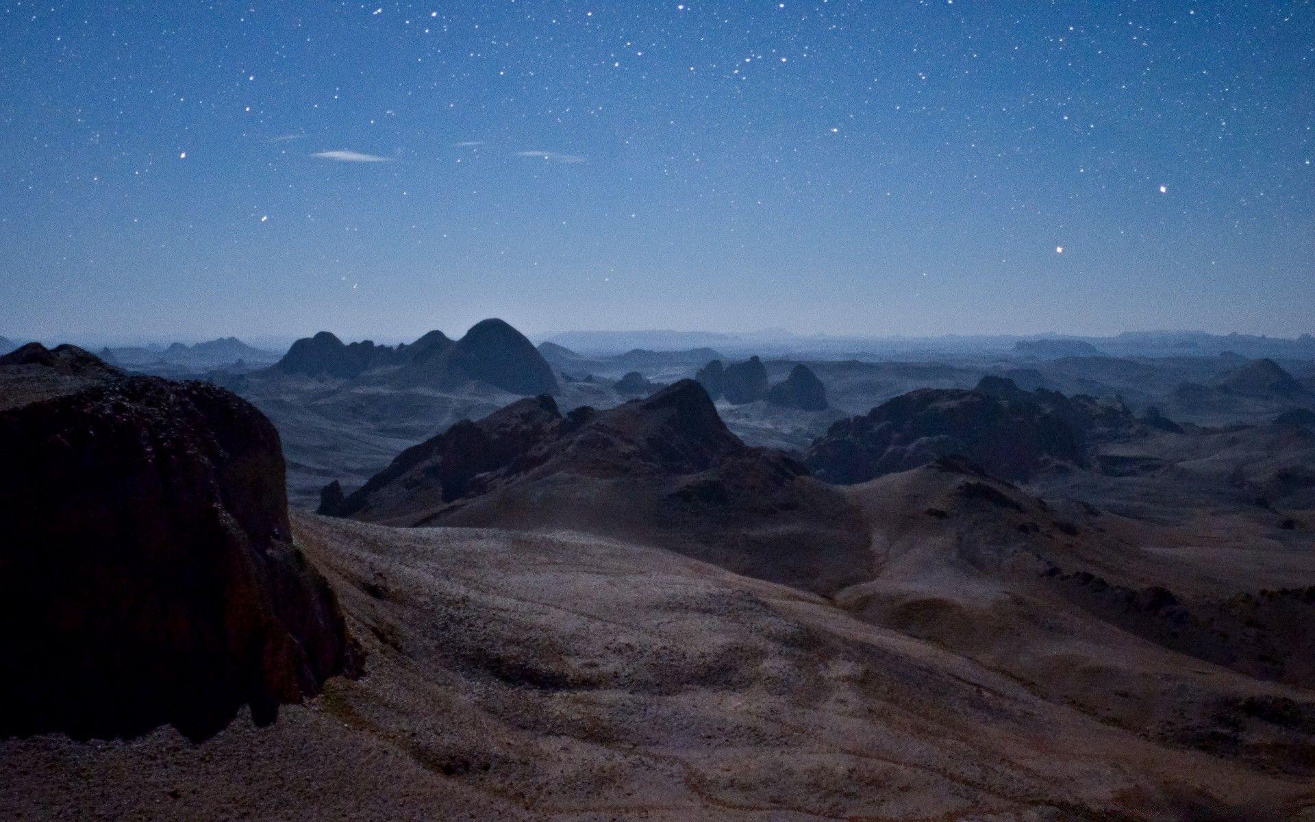 1920x1200 Panorama Of The Ahaggar Mountains