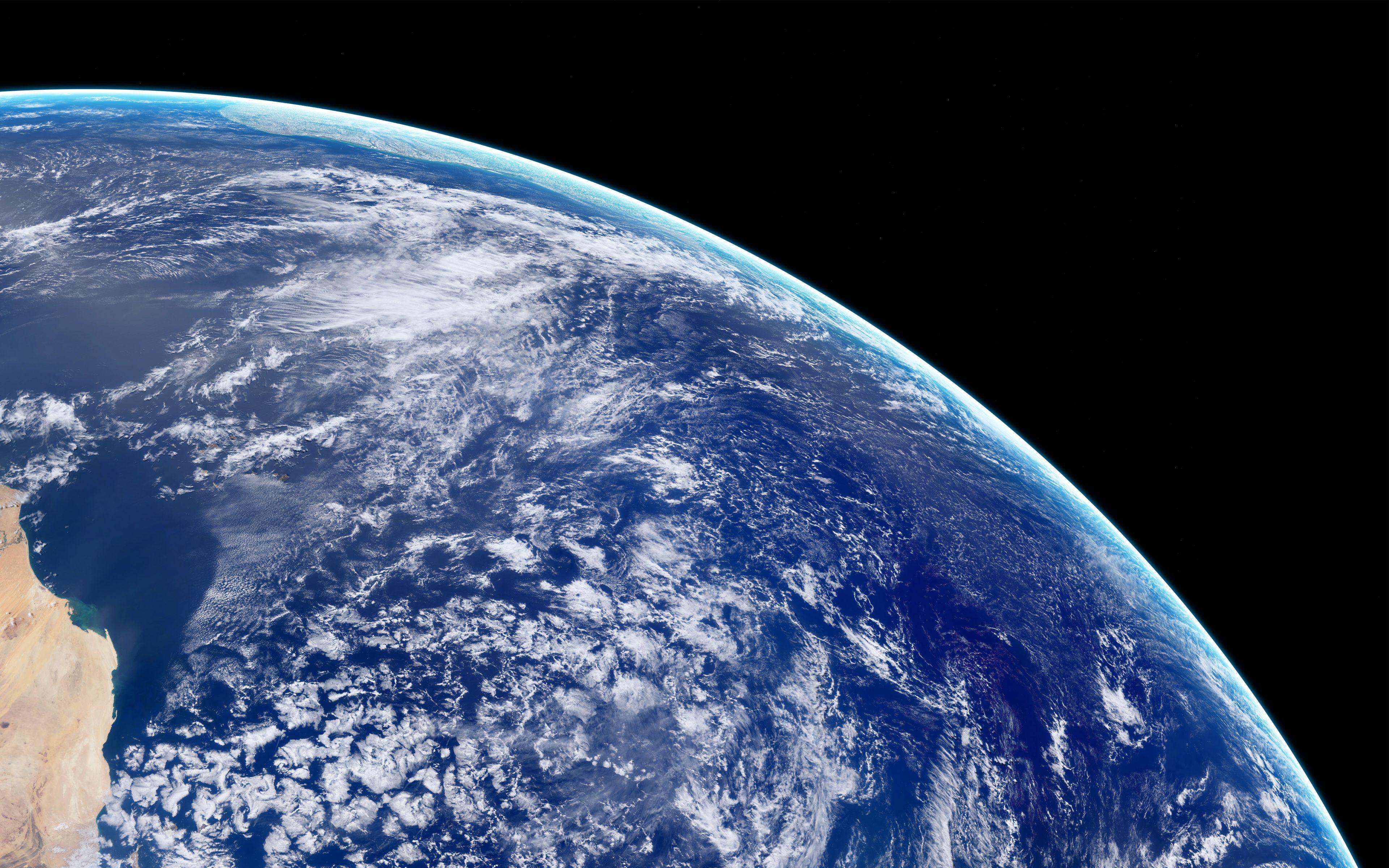3840x2400 Wallpaper 4k Earth Panorama 4K Earth, Galaxy, Panorama