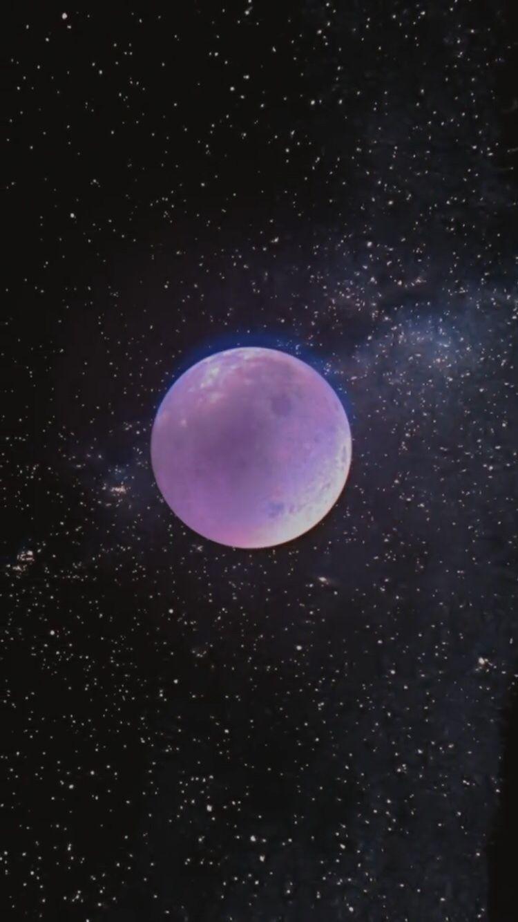 750x1334 Moon Lockscreen