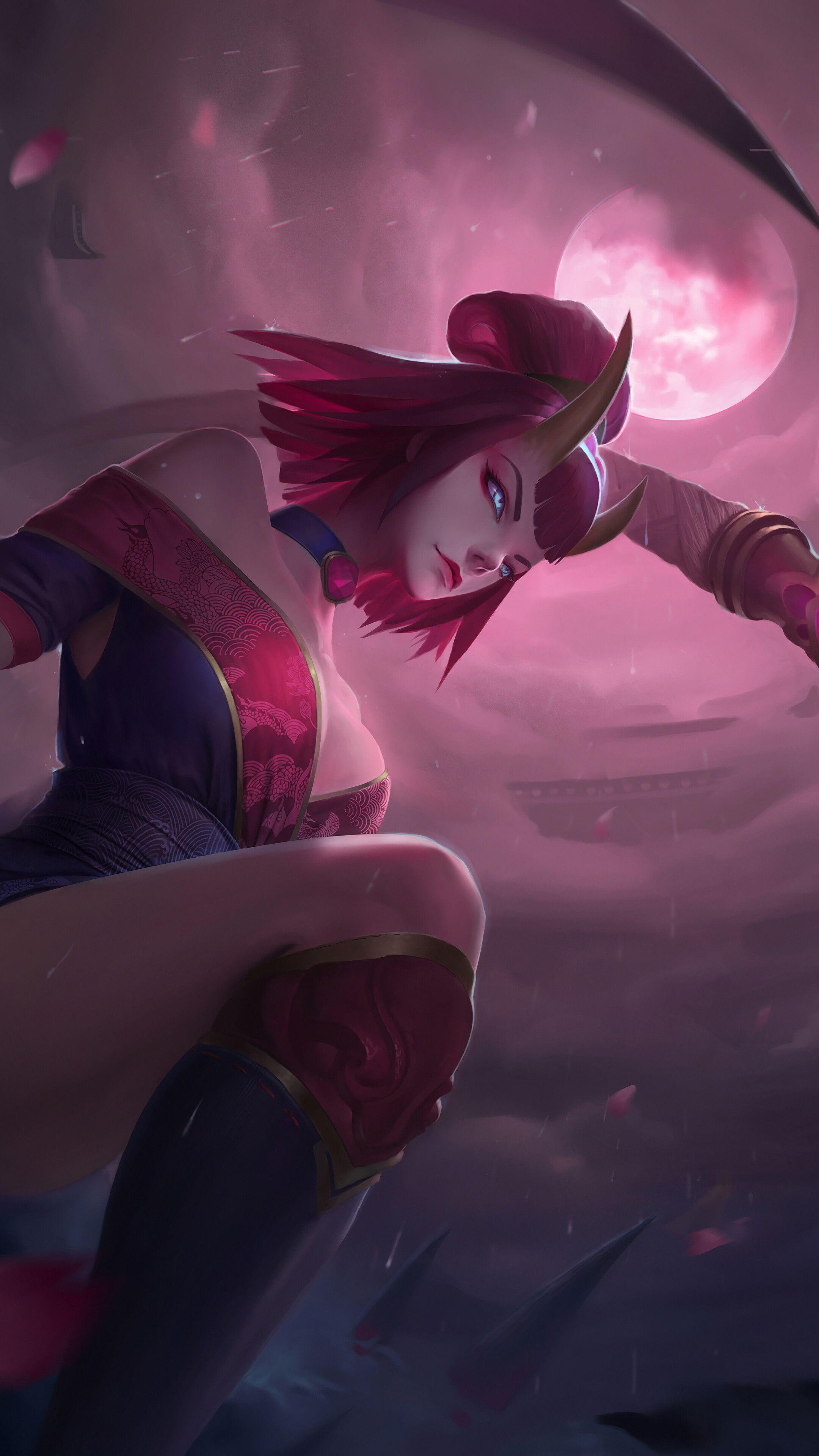 2160x3840 Evelynn, LoL, Blood Moon iPhone 6s, 6 HD Wallpaper, Image, Background, Photo and Picture. Mocah.org HD Wallpaper