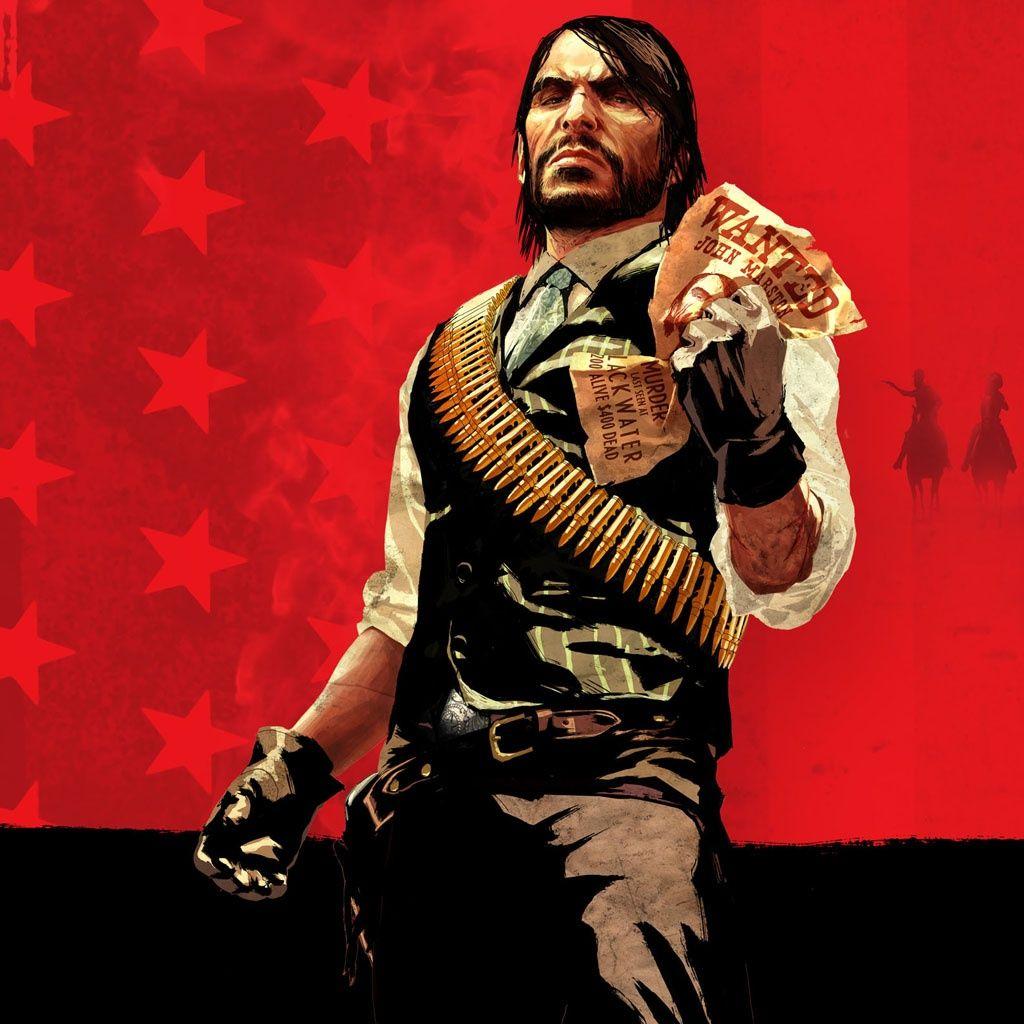 1024x1024 Red Dead Redemption iPad Wallpaper Free Download