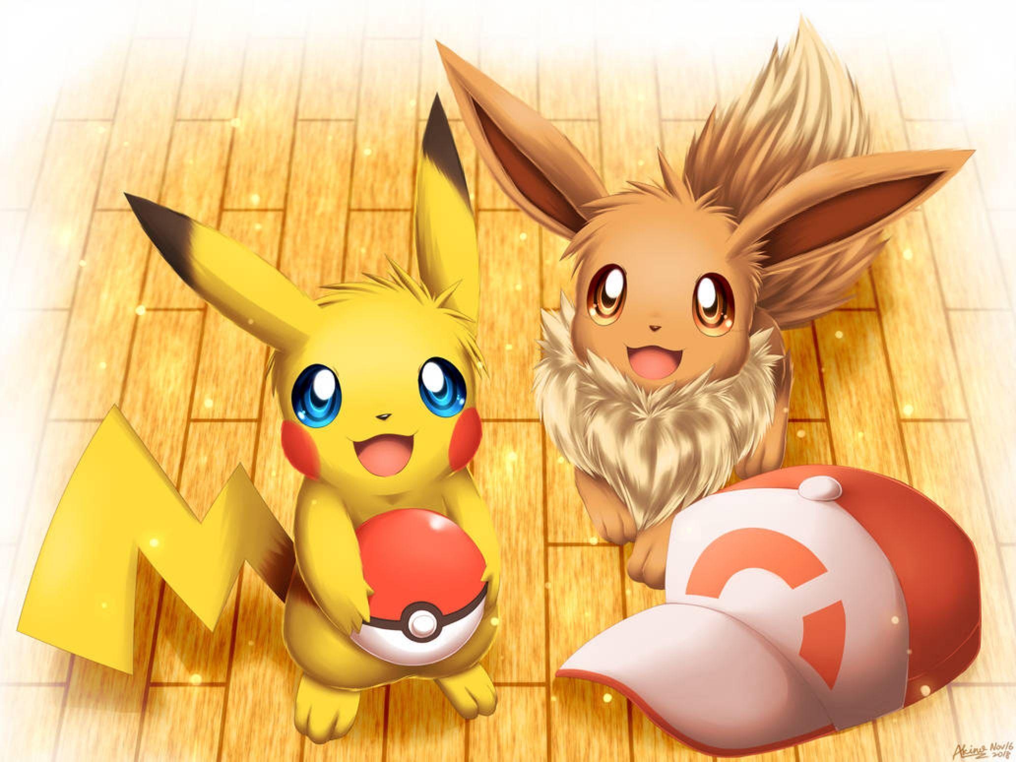 Pokemon go pikachu. Pikachu and Eevee. Pokemon Let's go Pikachu and Eevee. Покемон иви и Пикачу. Покемон иви и Пикачу любовь.