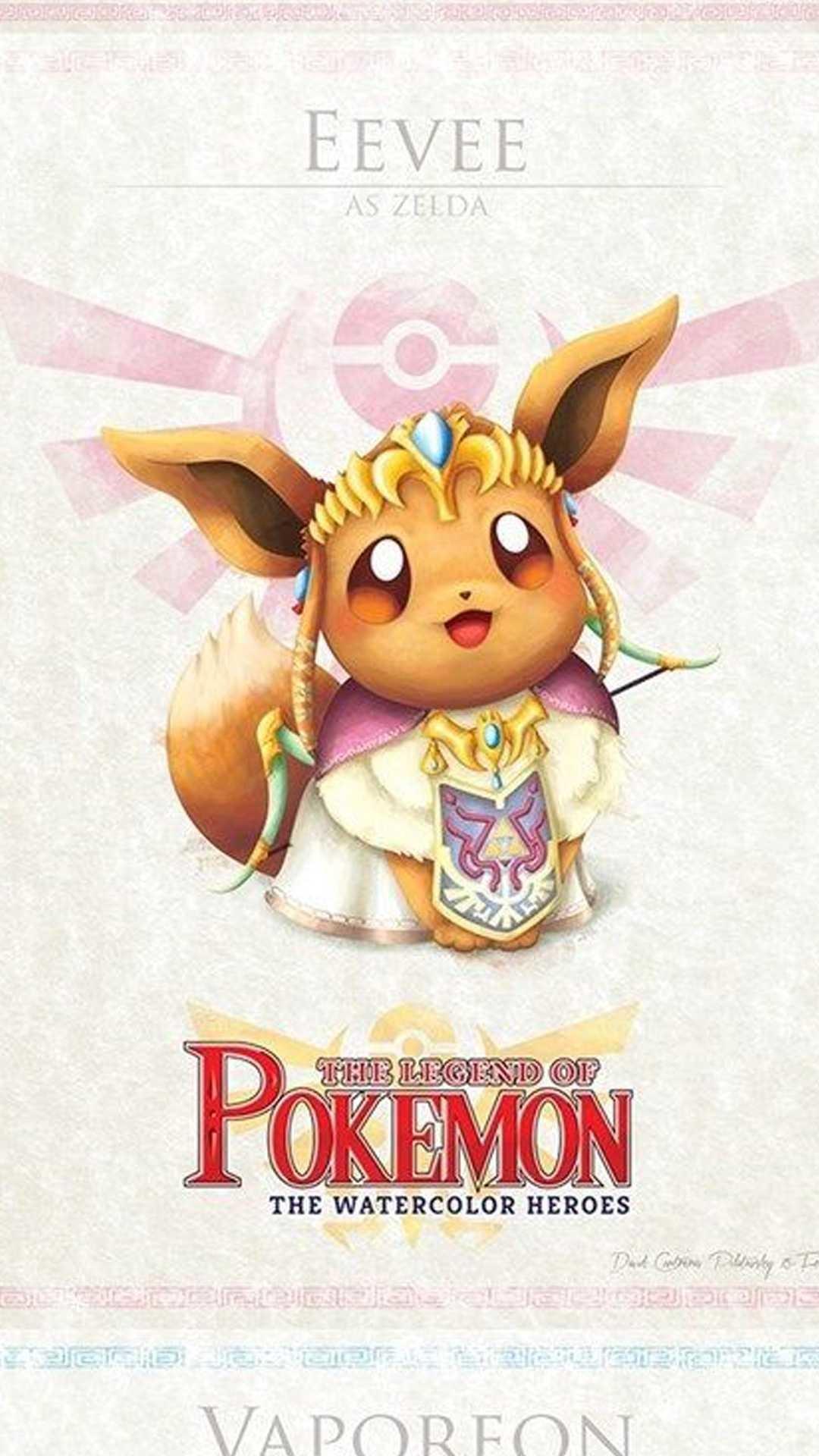 1080x1920 Eevee Cute Pokemon Wallpaper Phone