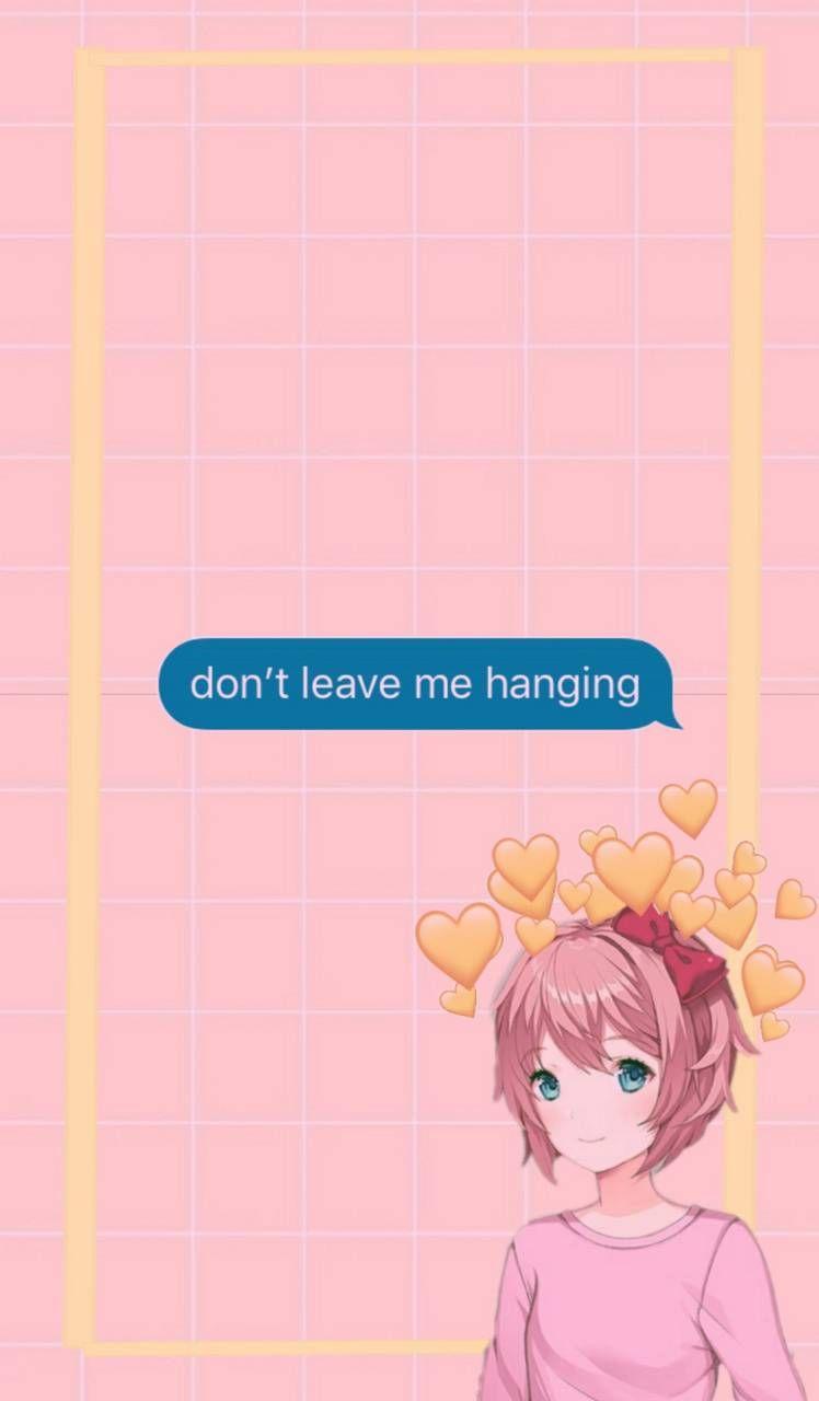 748x1280 Sayori wallpaper