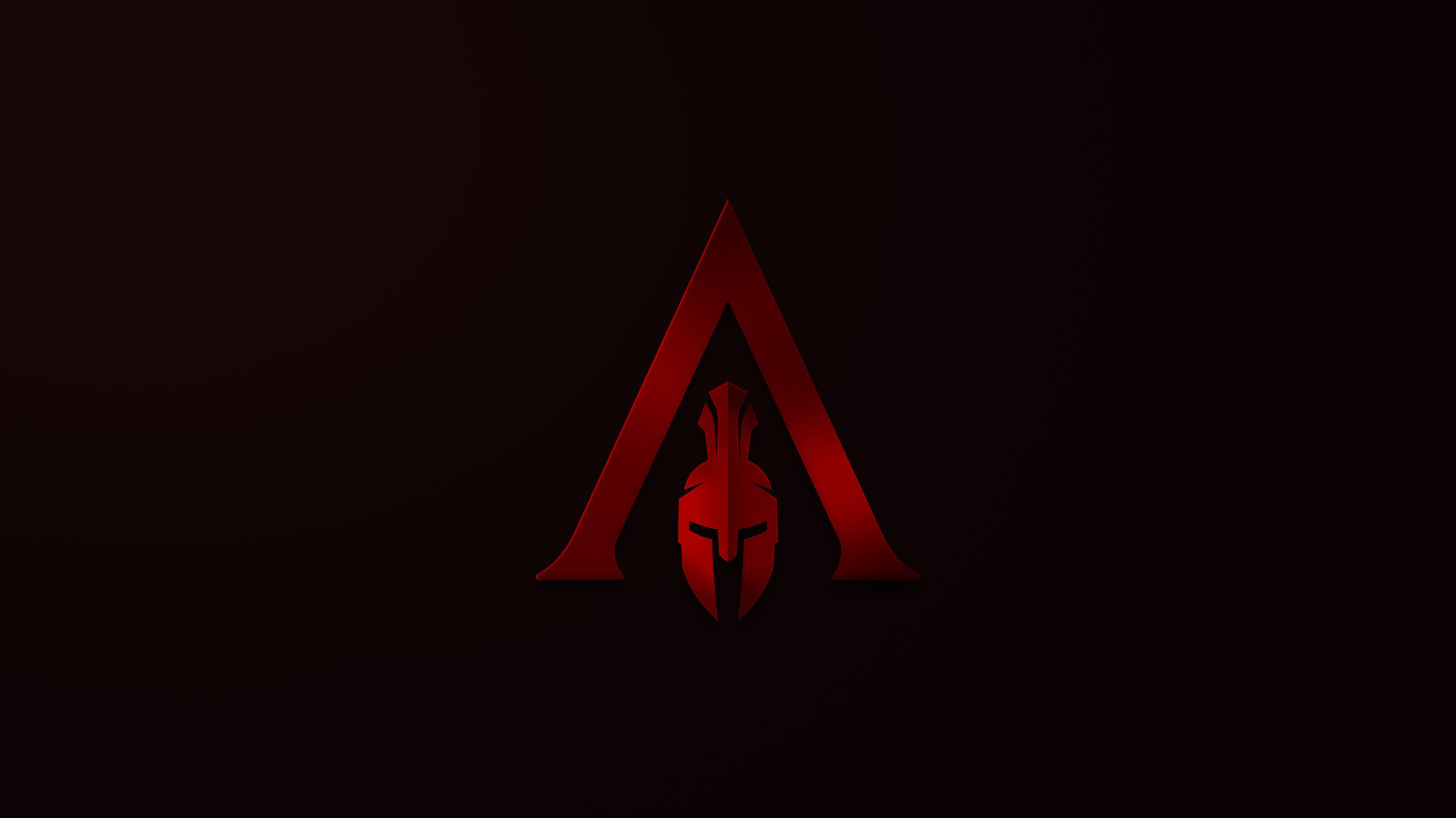3840x2160 Assassins Creed Odyssey Minimalism Logo 4k minimalist wallpaper, minimalism wallpaper, hd-. Assassin's creed wallpaper, Assassins creed, Assassins creed odyssey