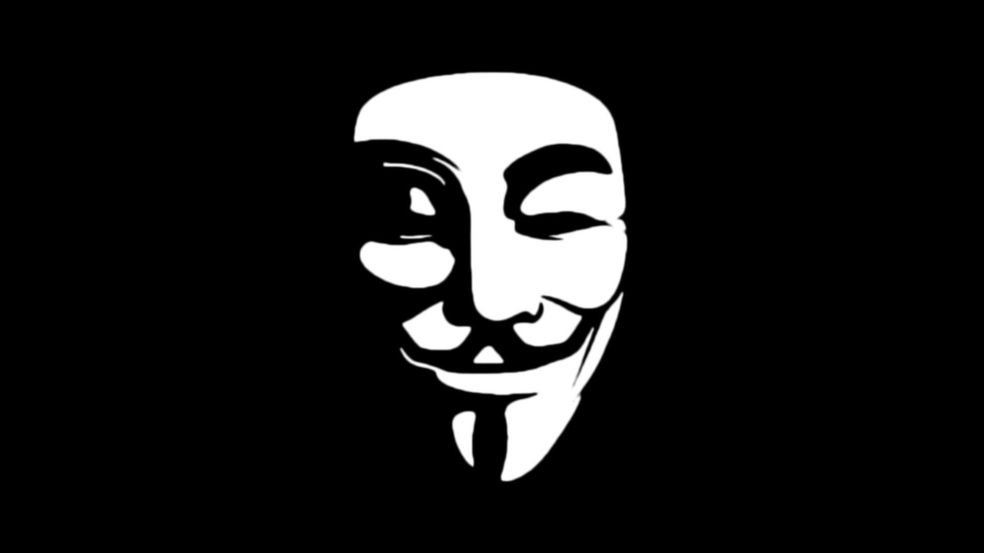 1920x1080 Anonymous Mask Wallpaper 3D