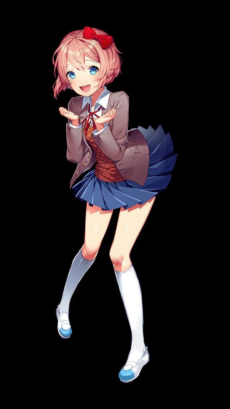750x1334 DDLC iPhone Wallpaper