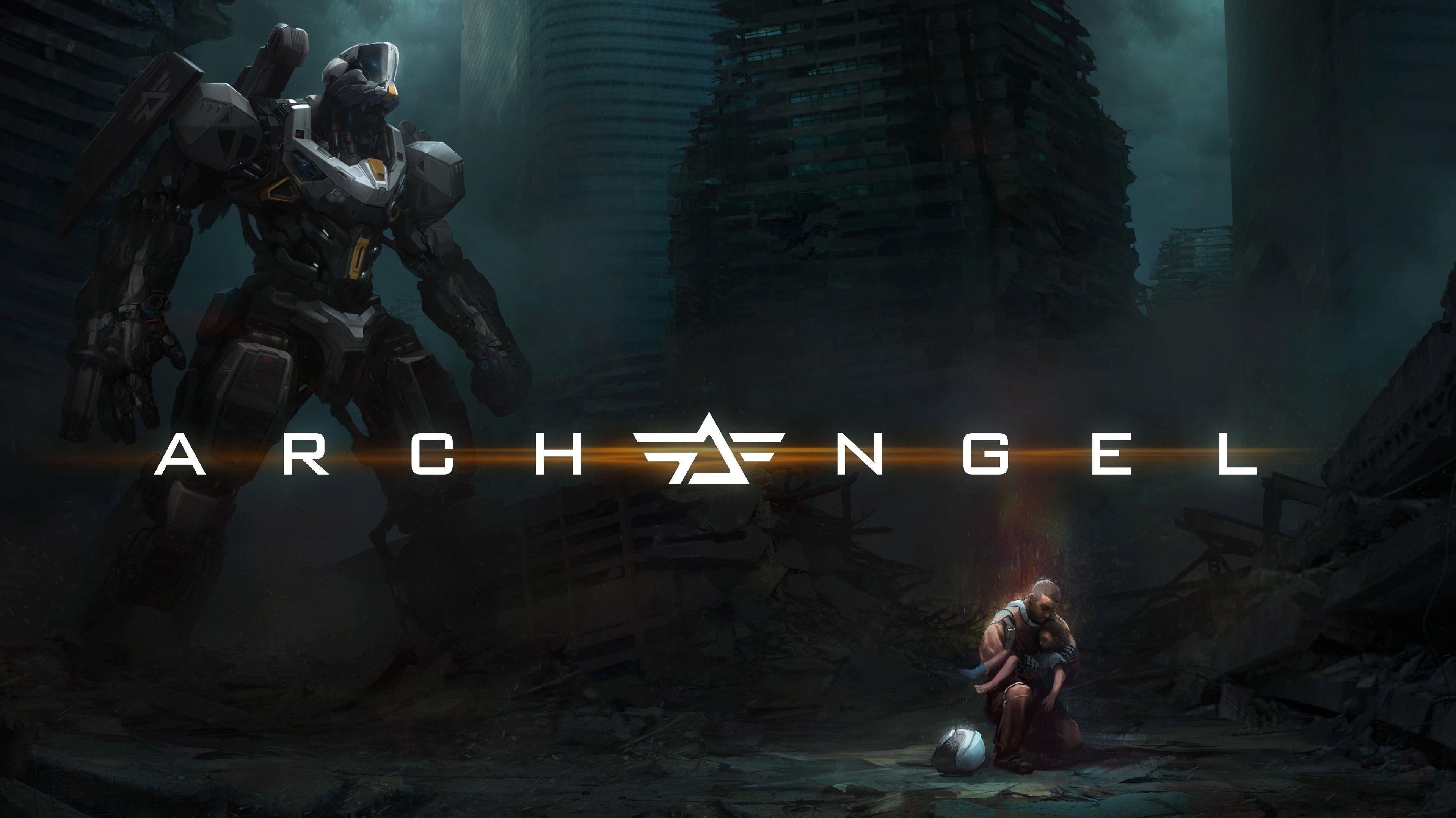 3840x2160 Download 3840x2160 Archangel, Vr Games, Playstation, Robot, Sci Fi, Destruction Wallpaper For UHD TV