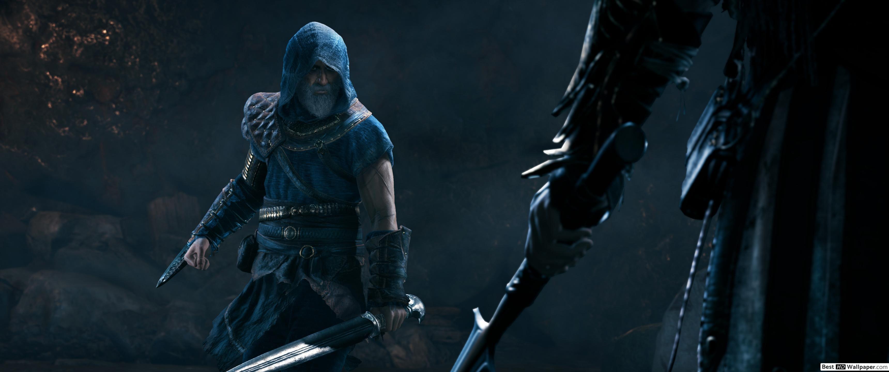 3440x1440 Assassin's Creed Odyssey Last Fight HD wallpaper download