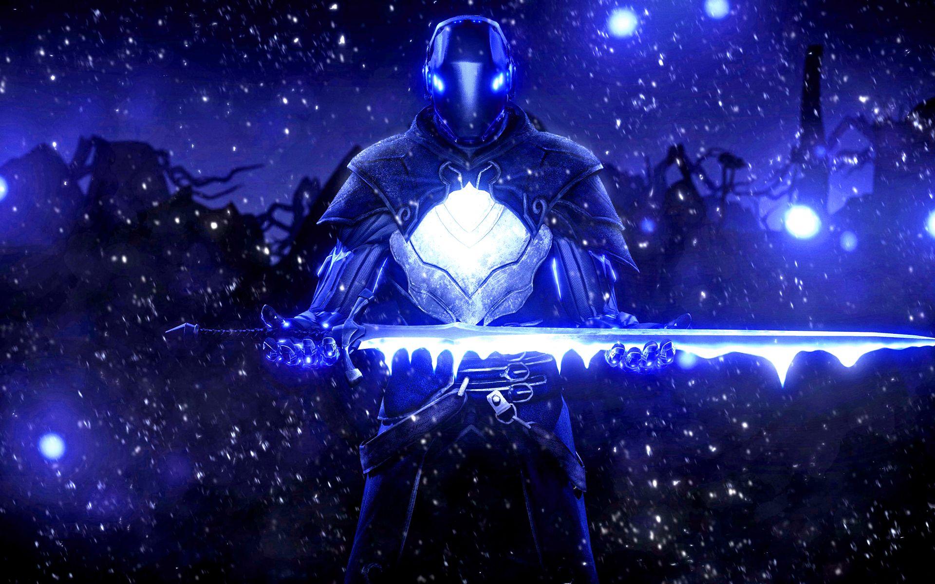 Blue Sword Wallpapers - Top Free Blue Sword Backgrounds - WallpaperAccess
