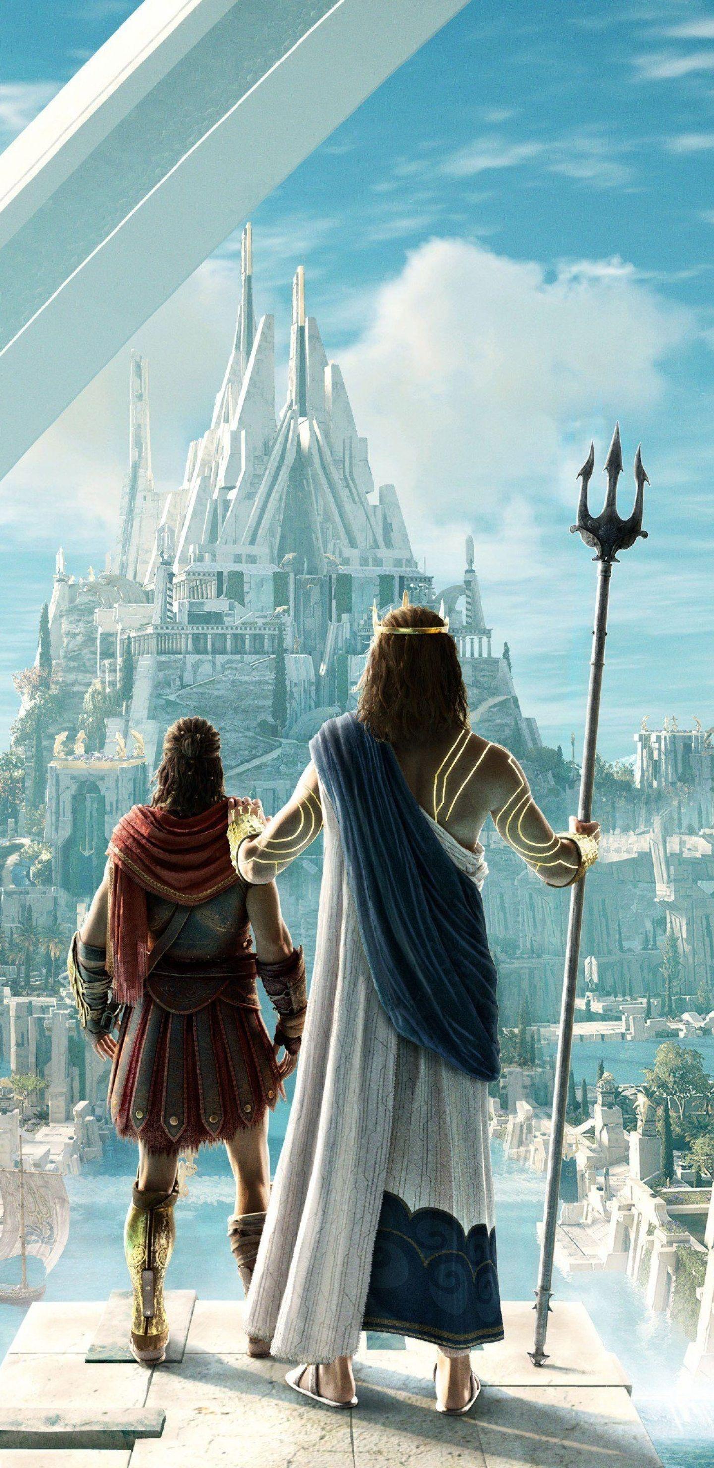 1440x2960 Atlantis City Assassins Creed Samsung Galaxy Note S S SQHD Wallpaper, HD Games 4K Wallpaper, Image, Photo and Background