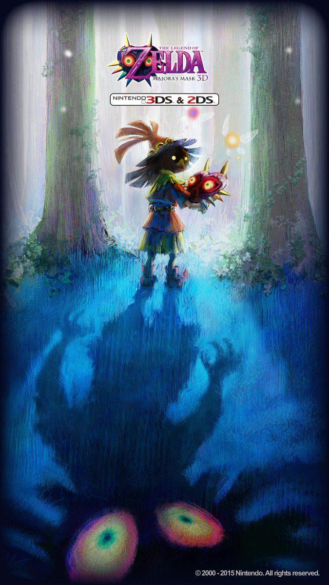 675x1200 Nintendo AU NZ up the hype with these exclusive The Legend of Zelda: Majora's Mask 3D wallpaper for your phone!