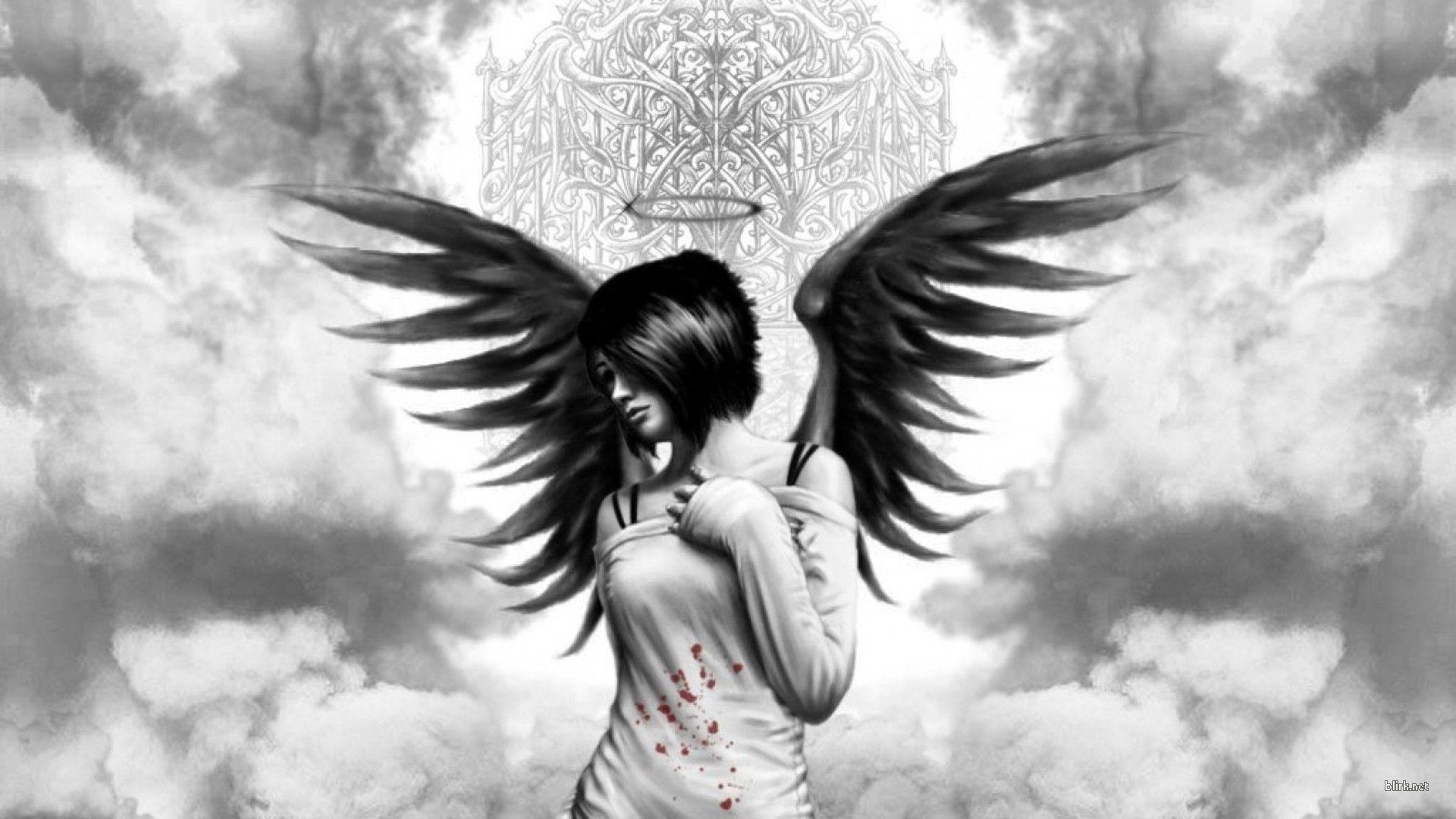 1920x1080 Wallpaper Fallen Angel