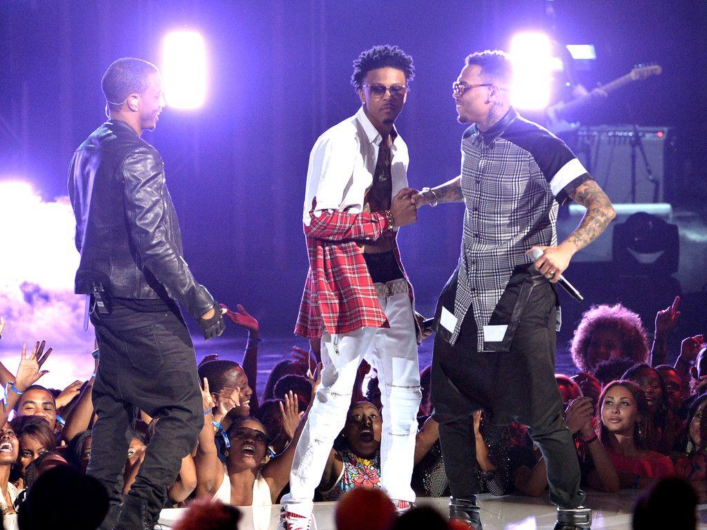 1024x768 Chris Brown and August Alsina Photo Photo AWARDS '14
