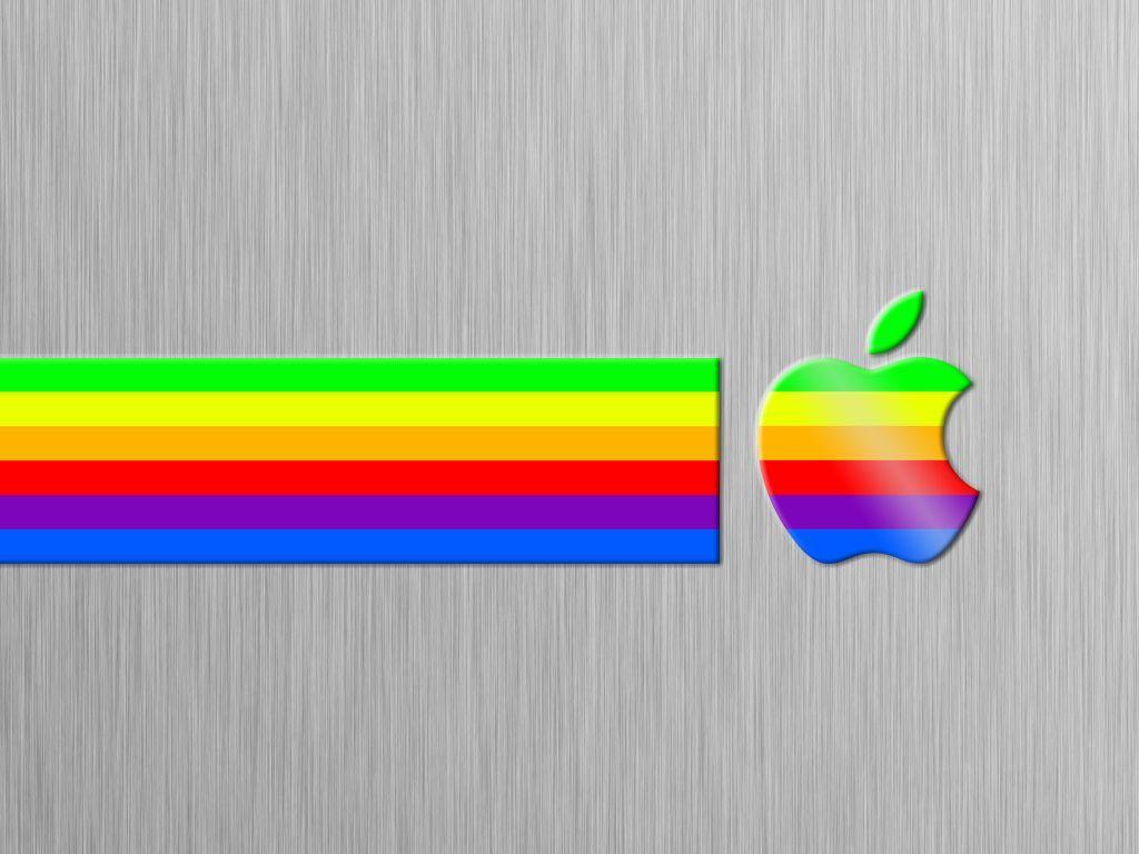 1024x768 Retro Apple Wallpaper