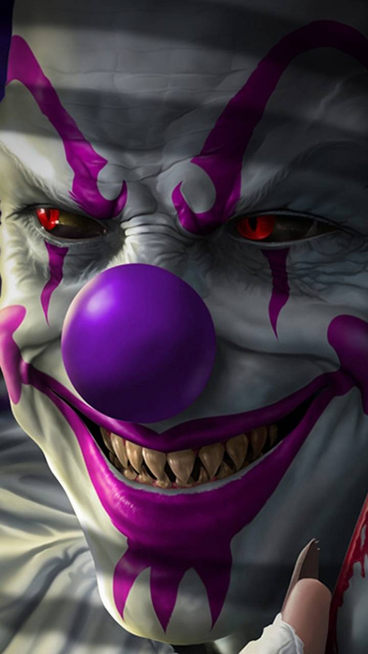 720x1280 Dark Clown wallpaper