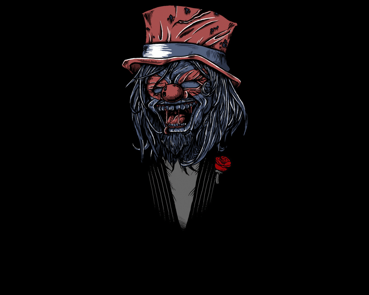 1280x1024 Awesome Scary Clown Free Background Id Wallpaper & Background Download