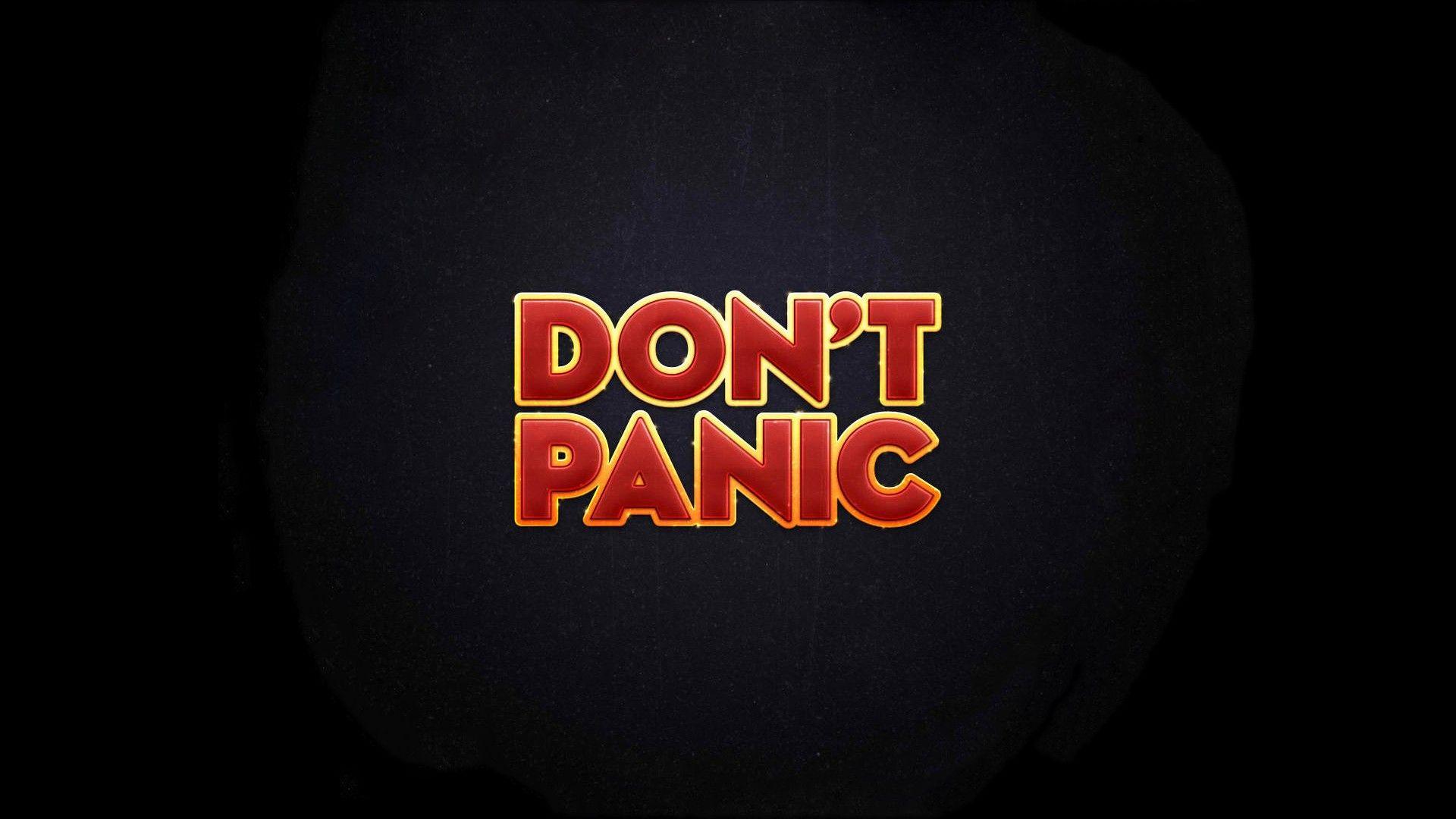 1920x1080 The Hitchhikers Guide To The Galaxy Don&;t Panic wallpaperx1080