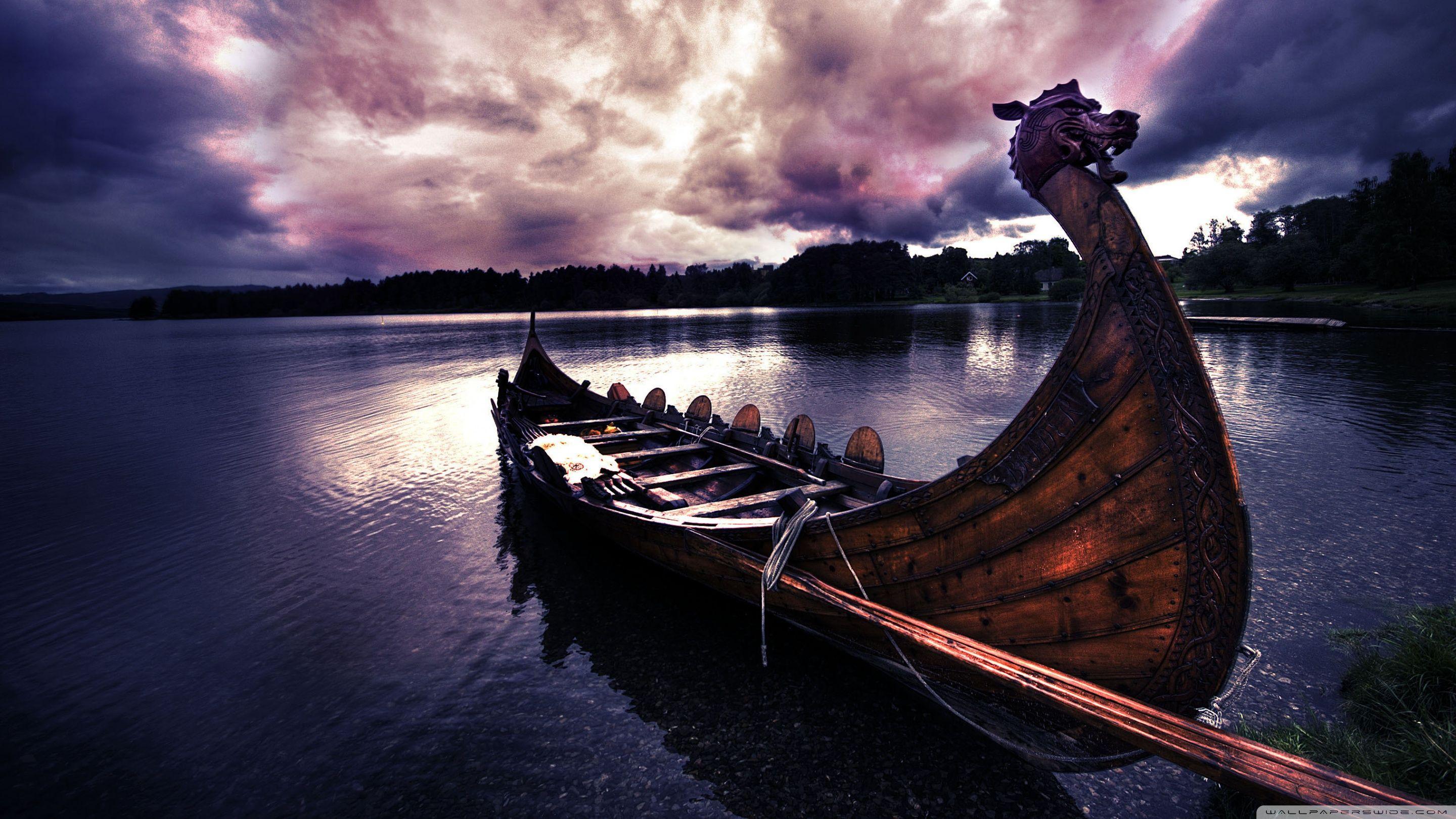2880x1620 Viking's Boat Ultra HD Desktop Background Wallpaper for 4K UHD TV : Widescreen & UltraWide Desktop & Laptop : Tablet