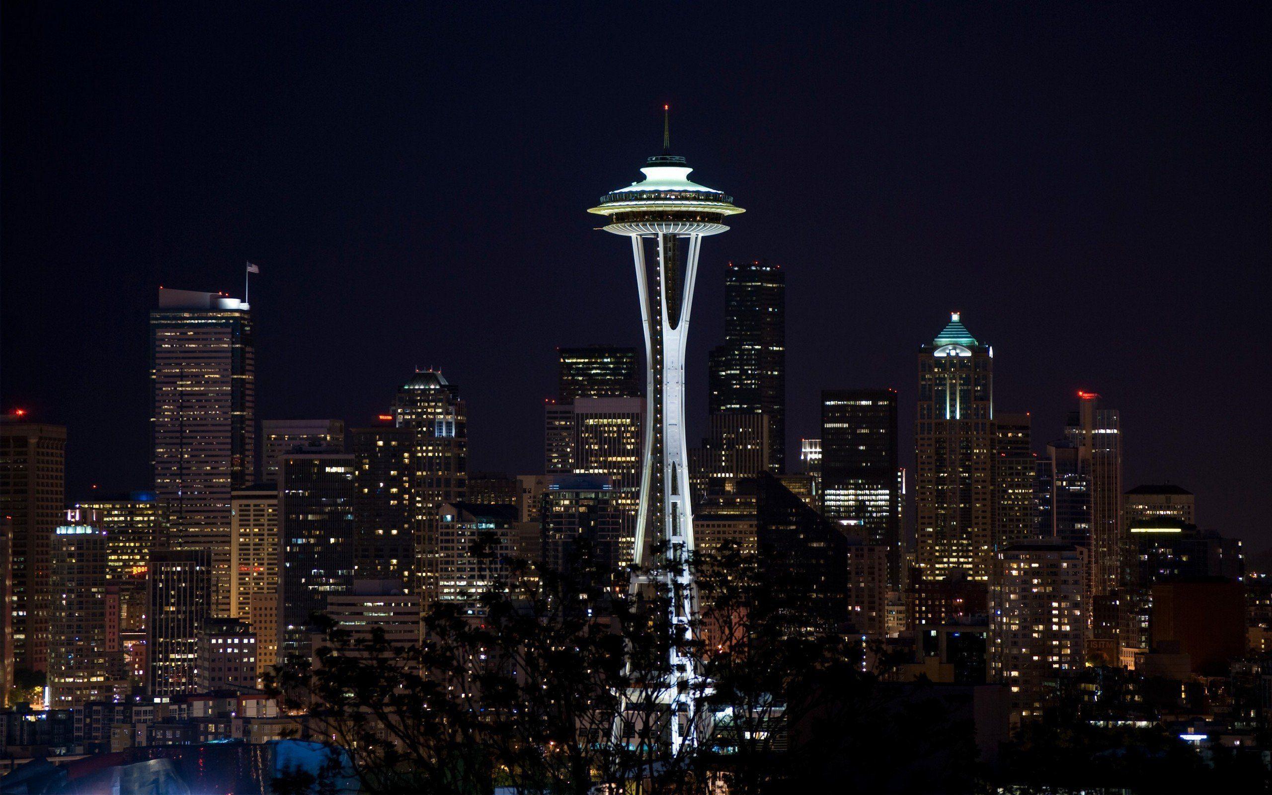 20+ Seattle Skyline Wallpaper 4k