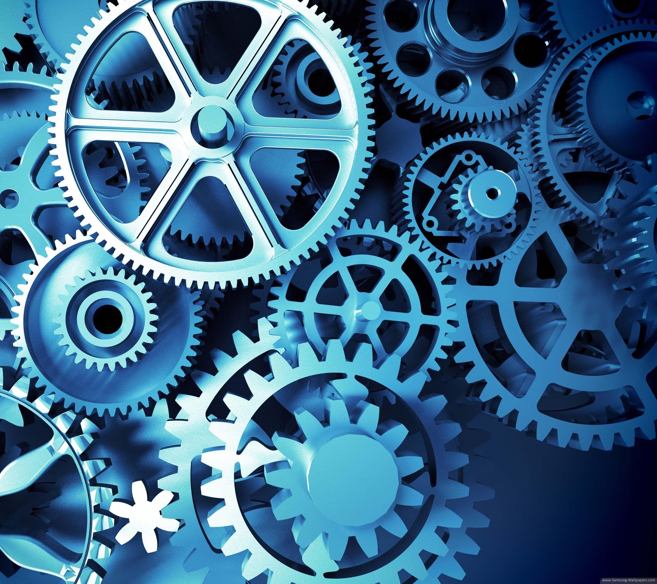 GEARS mechanical gear sprockets Firefox Persona theme blue HD  wallpaper  Peakpx