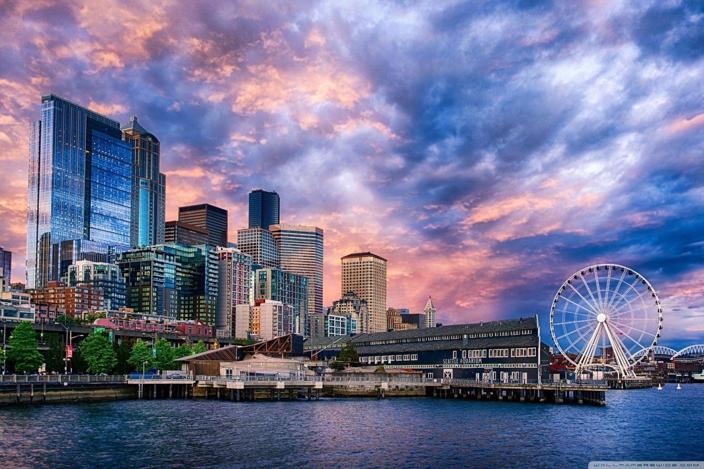 1440x960 Seattle Wallpaper