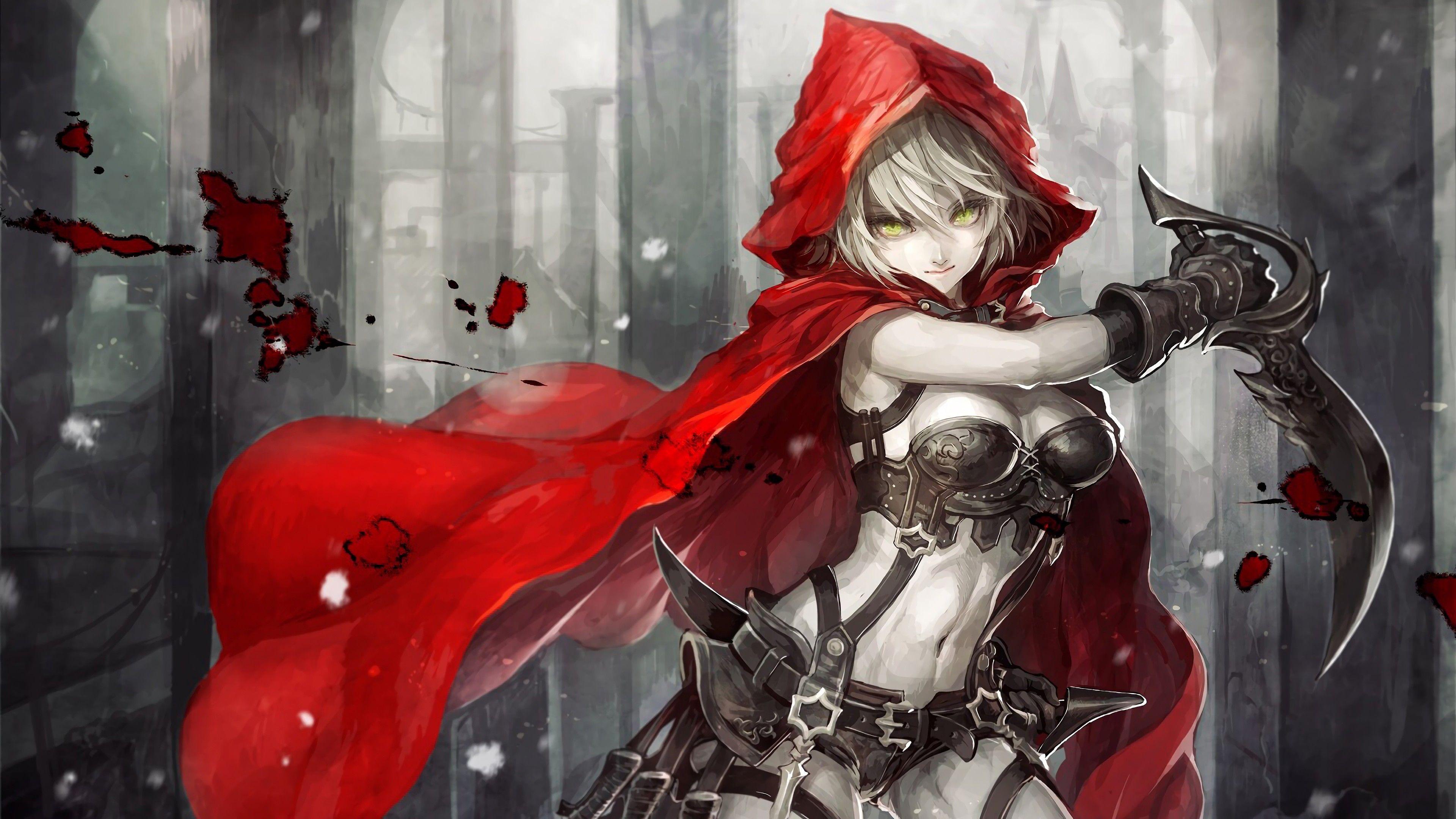 3840x2160 Anime, Girl, Assassin, 4K wallpaperk wallpaper. Mocah.org HD Wallpaper