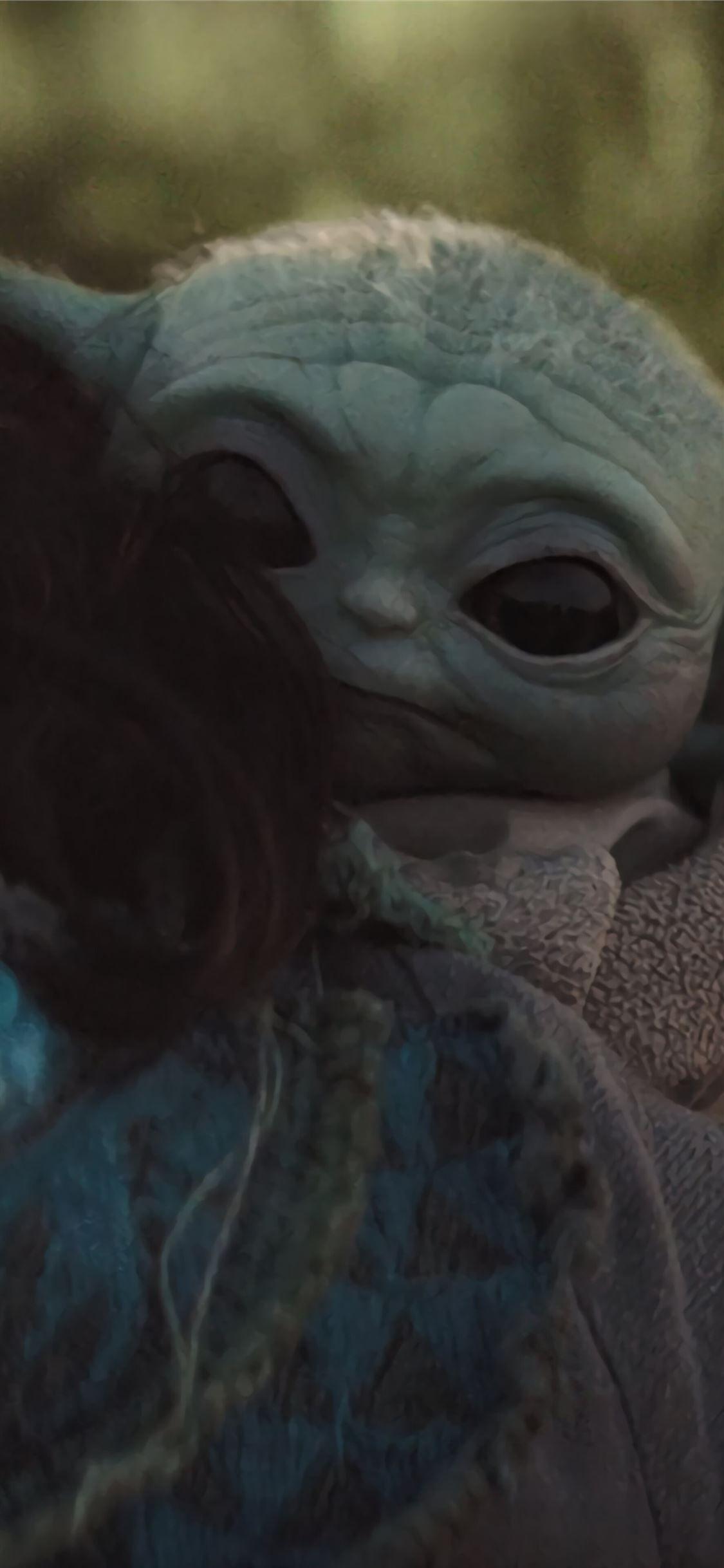 1125x2436 Best baby yoda iPhone X Wallpaper HD