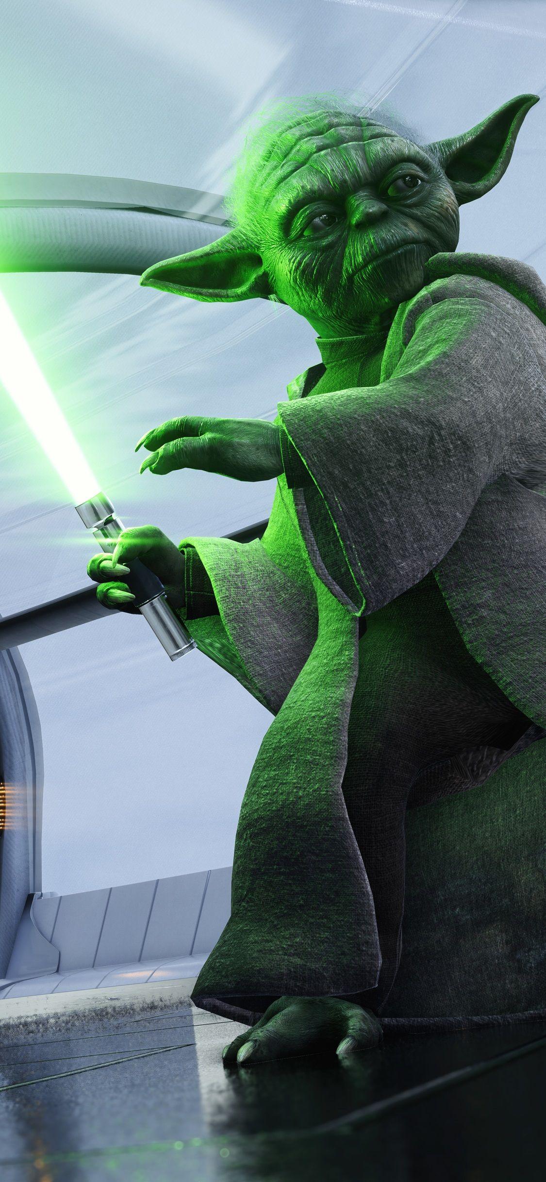 1125x2436 HD iPhone x yoda wallpaper and image collection for Desktop & Mobile. Free wallpaper download