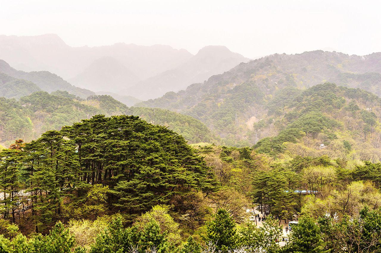 1280x851 Desktop Wallpaper North Korea Nature Mountains landscape