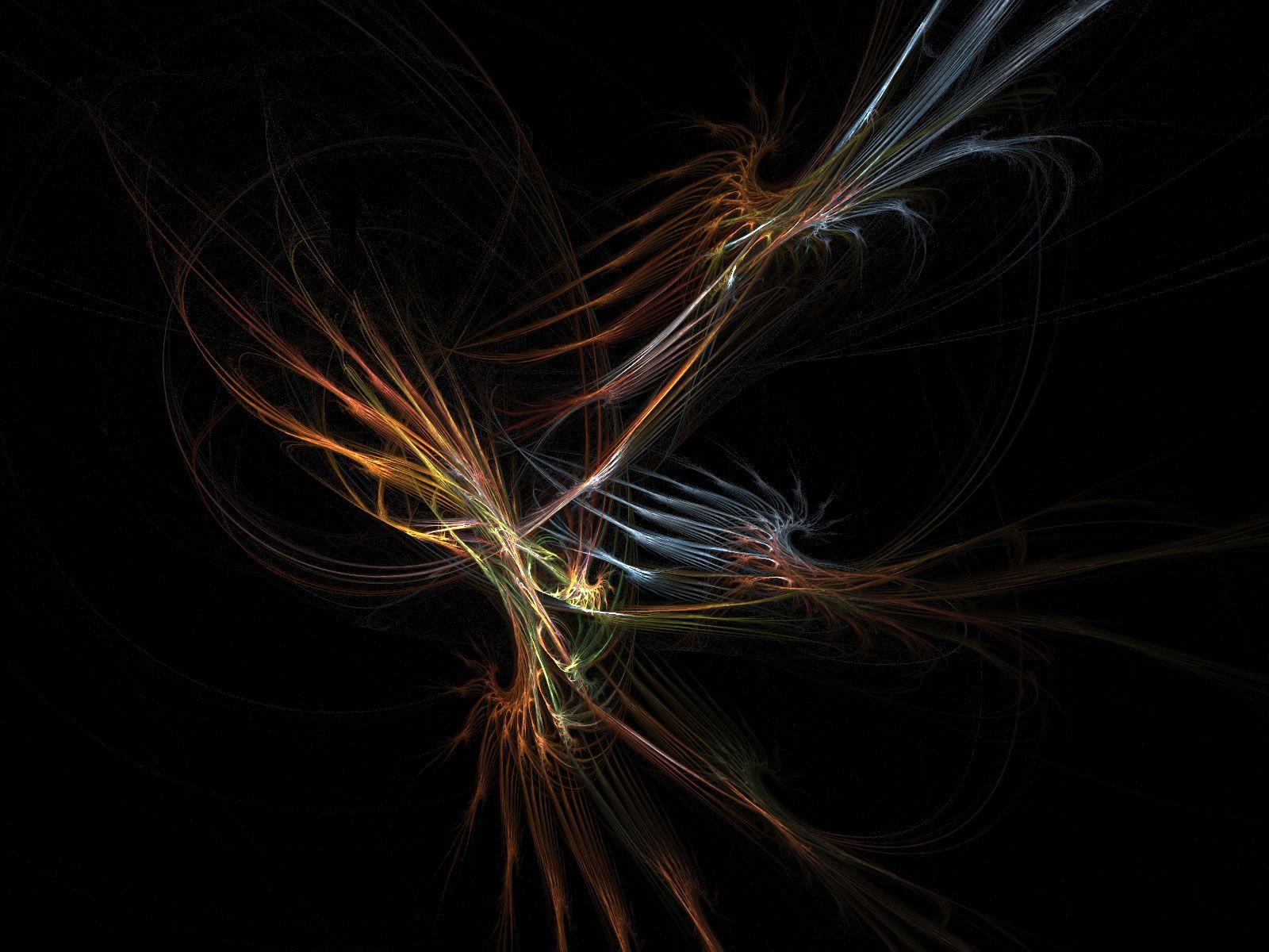 1600x1200 Dark Fractal Wallpaperx1200