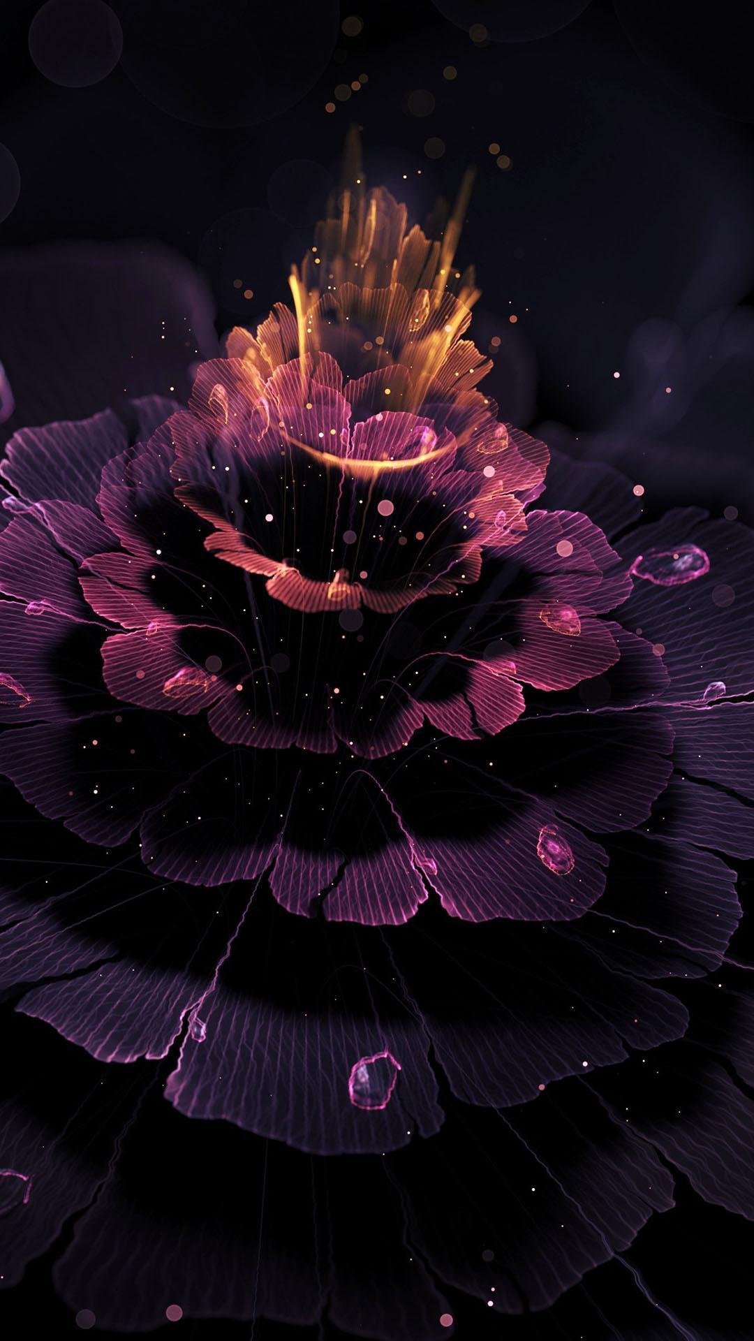 1080x1920 Fractal Wallpaper (4K Ultra HD) for Android