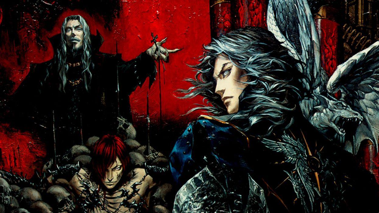 1244x700 CASTLEVANIA fantasy dark vampire horror evil warrior gothic wallpaperx900