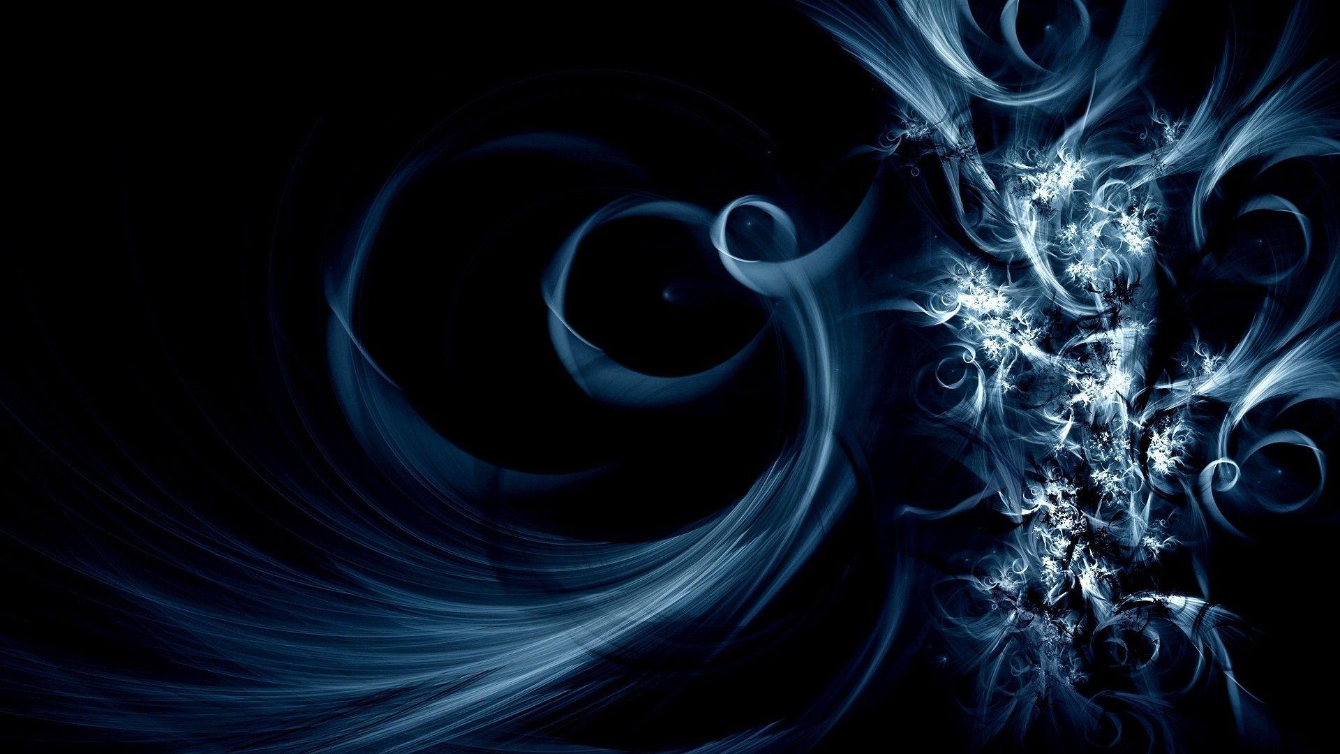 1920x1080 Download 1920x1080 Dark Waves, Light, Fractal Wallpaper for Widescreen