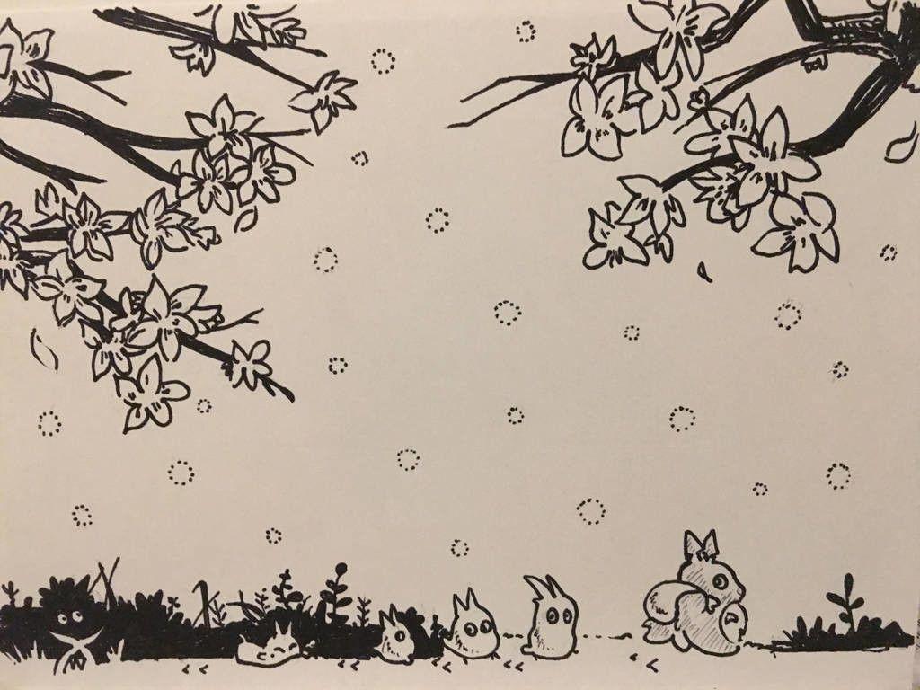 1024x768 Shibi Totoro in Winter, Kein Chau