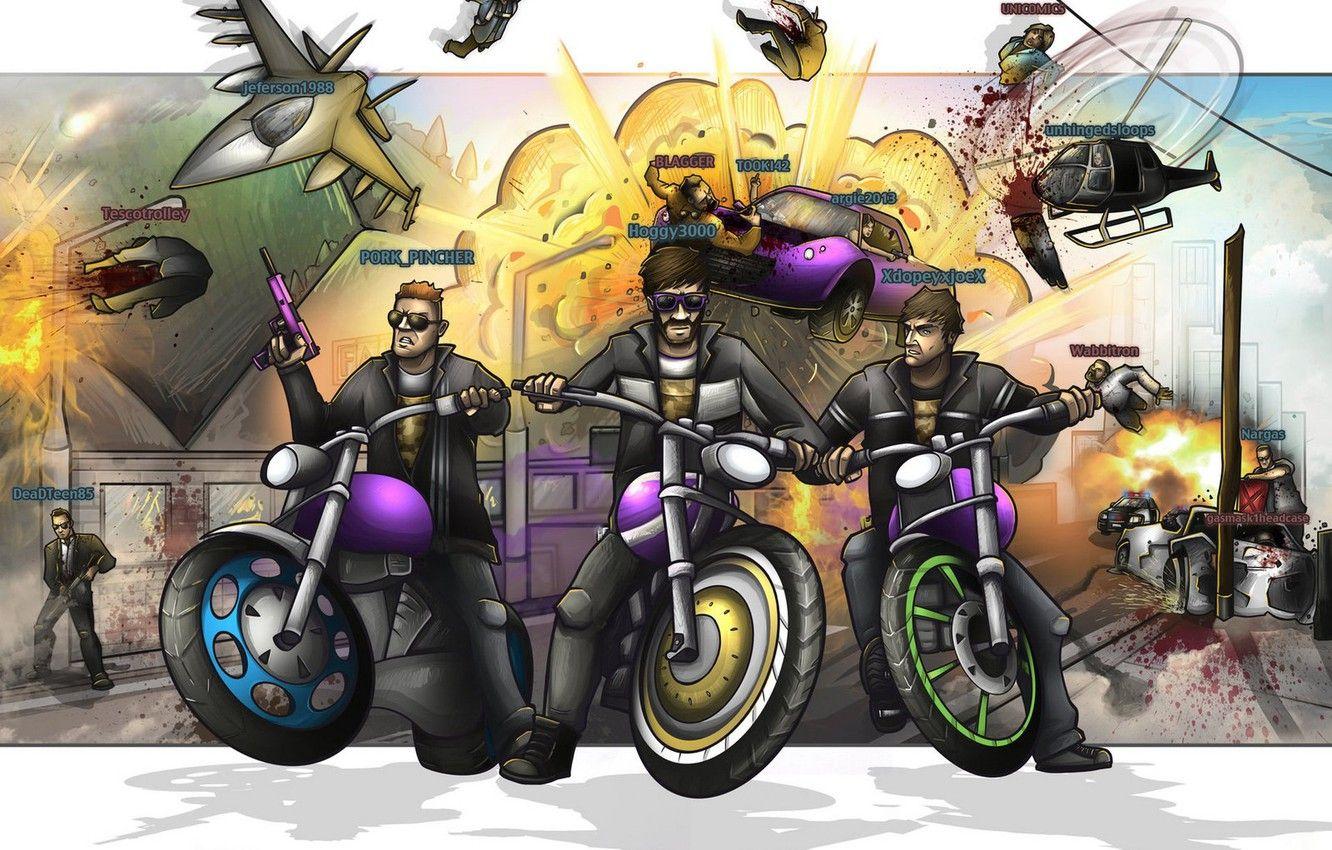 1332x850 Wallpaper Rockstar, fan art, Grand Theft Auto V, gta GTA Online image for desktop, section игры
