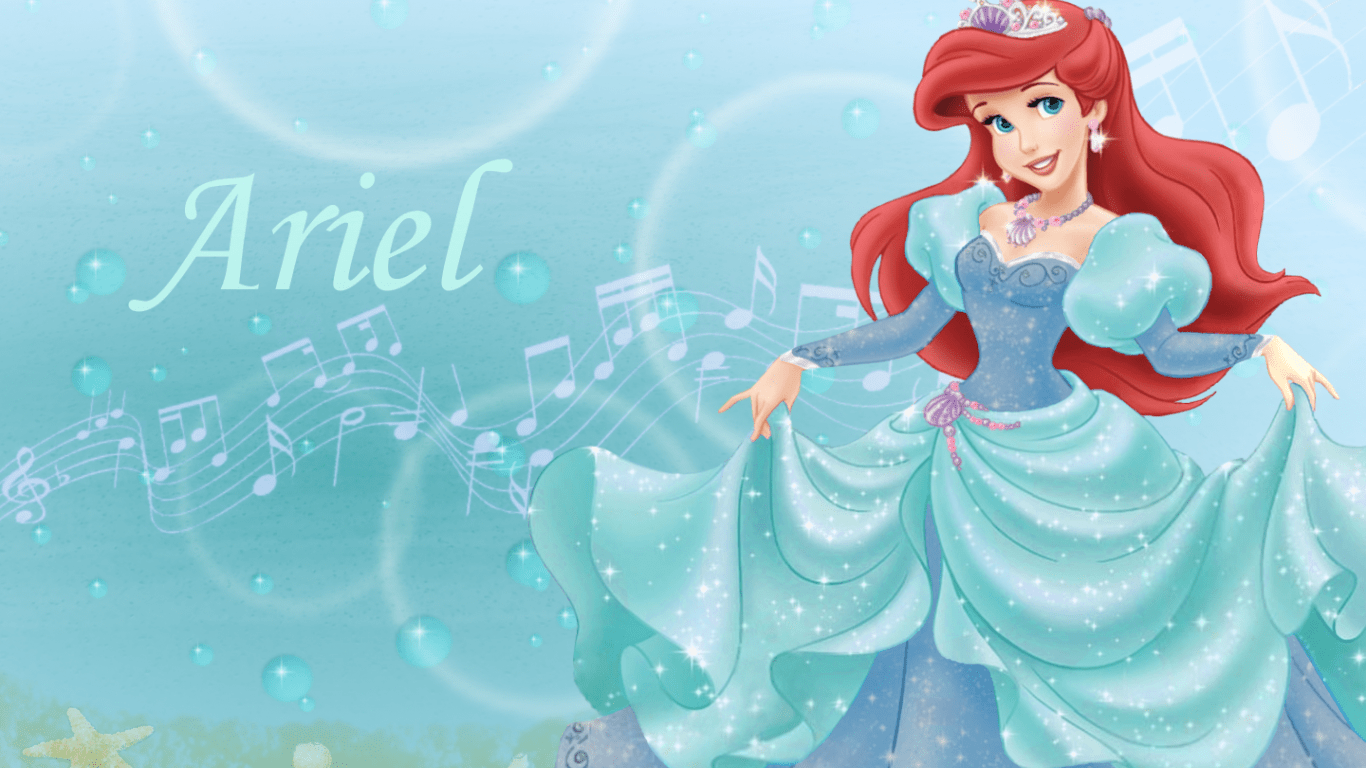1366x768 Free download Disney HD Wallpaper Princess Ariel HD Wallpaper [1440x879] for your Desktop, Mobile & Tablet. Explore Disney Winter Wallpaper. Free Disney Desktop Wallpaper Background, Disney Wallpaper for My