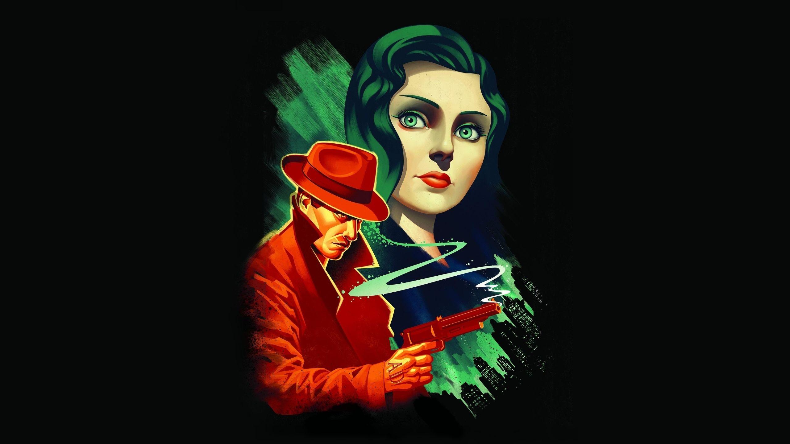 2560x1440 BioShock Infinite Minimalist 1440P Resolution Wallpaper, HD Games 4K Wallpaper, Image, Photo and Background