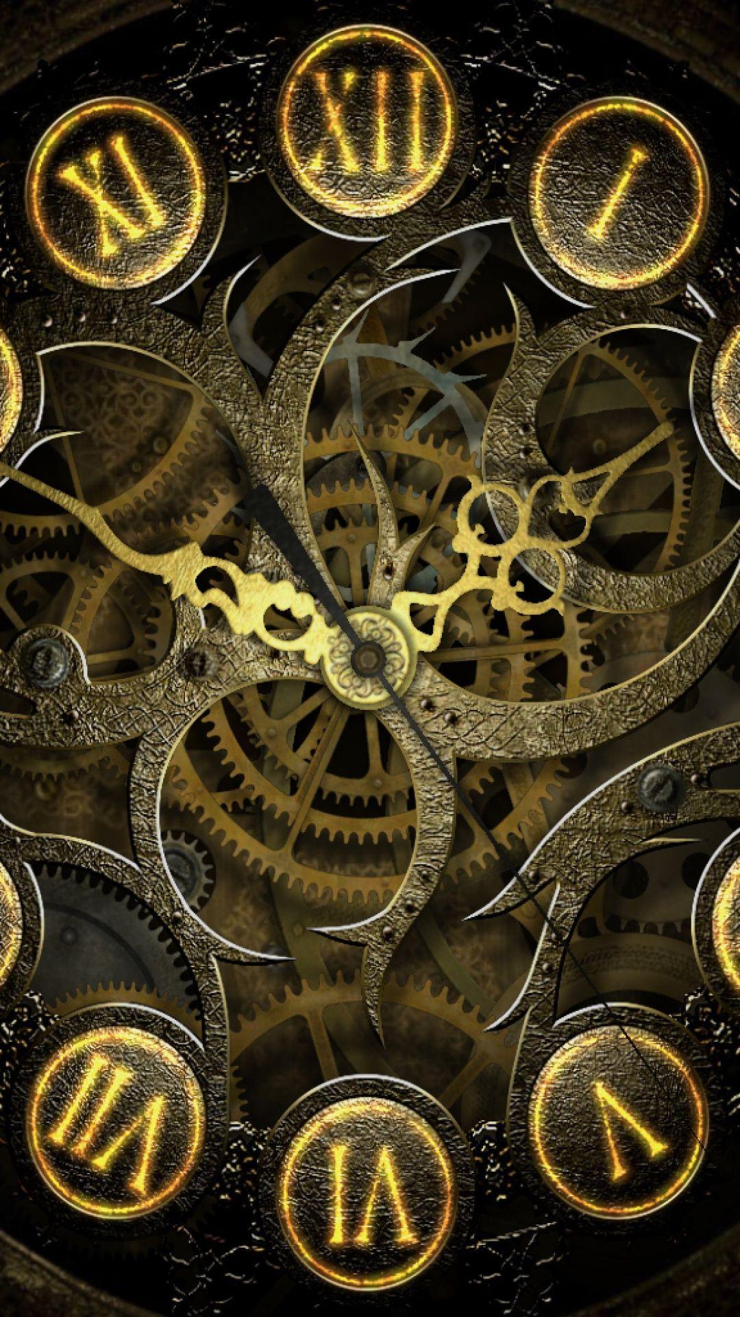 1080x1920 iPhone Steampunk Wallpaper