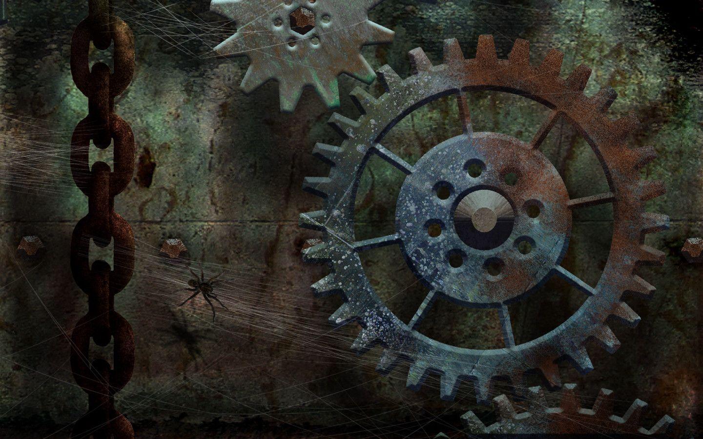 1440x900 Steampunk Desktop Background